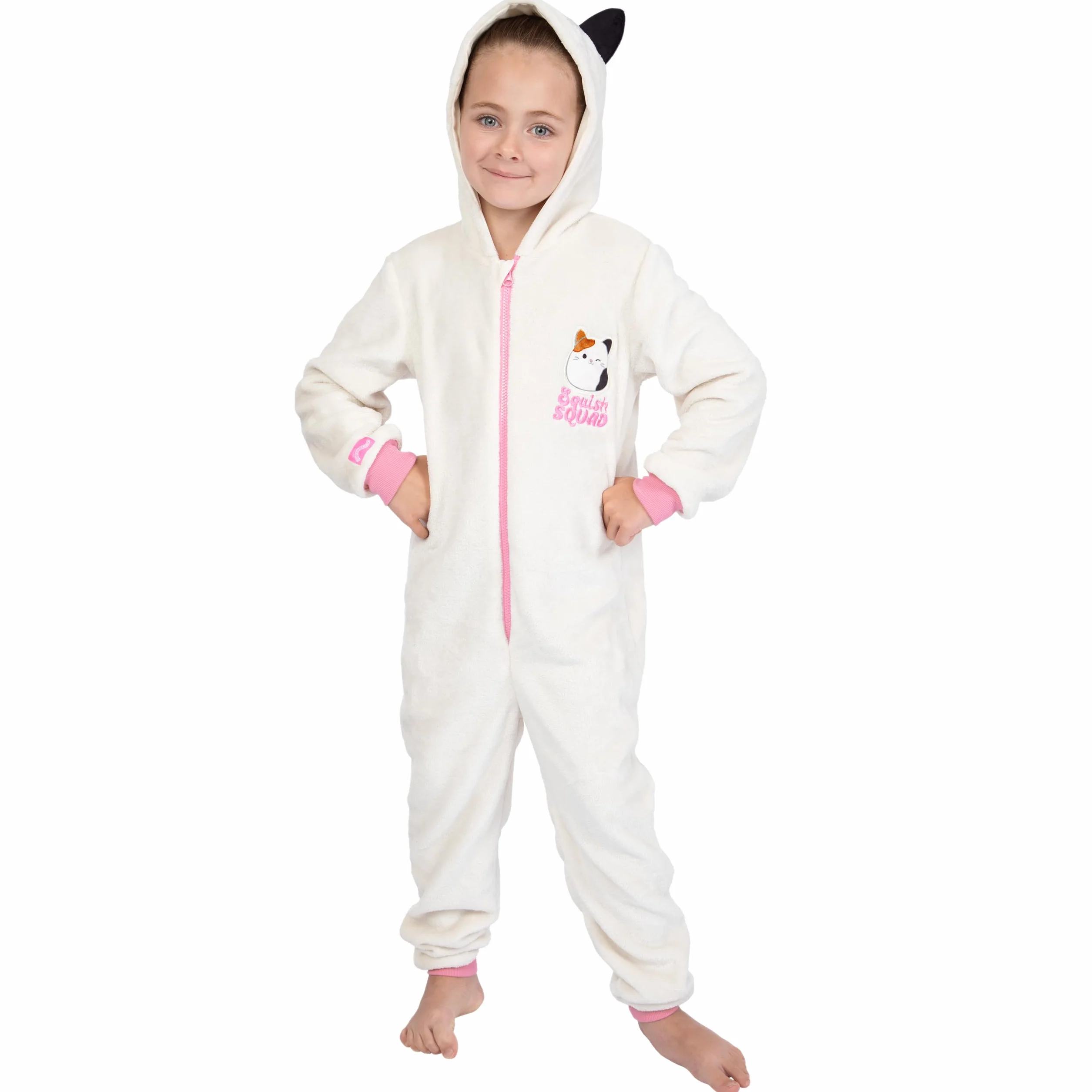 Onesie Squishmallows Dla Dziewczynek | Squishmallow Cam The Cat Onesie Dla Dzieci