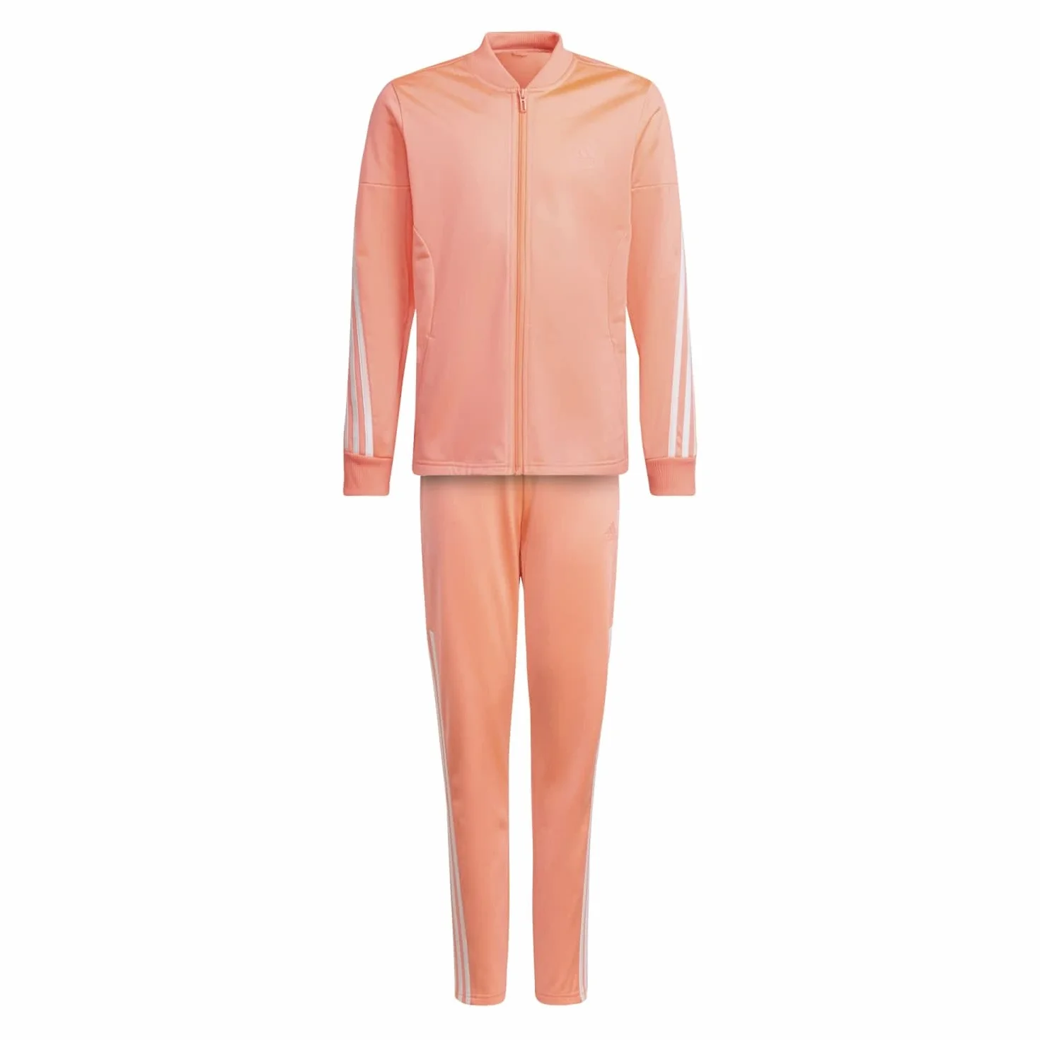 adidas Dziewczęcy 3 paski poliester Tracksuit 170