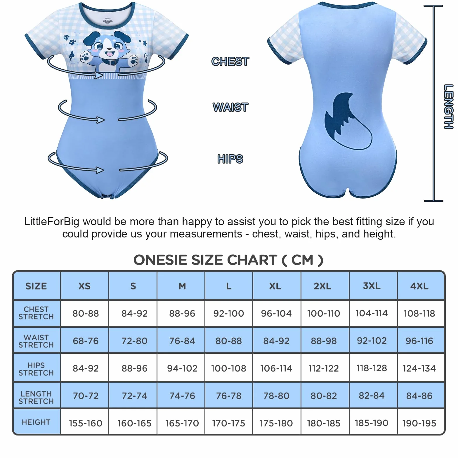 LittleForBig Jedwabiste śpioszki Onesie piżama body