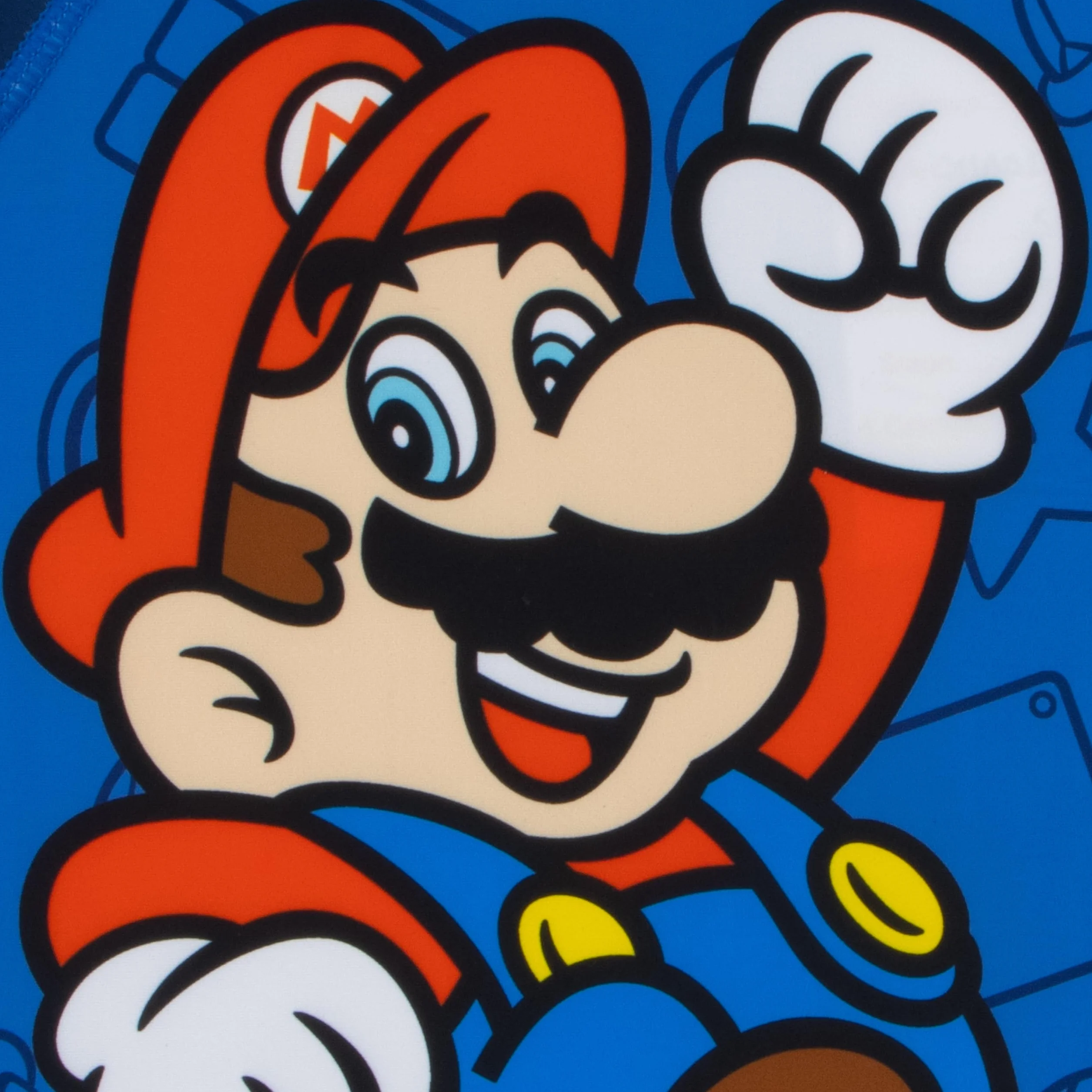 Super Mario Zestaw Kąpielowy dla Chłopców | Dwuczęściowy Kostium Kąpielowy dla Chłopców | Dziecięca Koszulka Rash i Szorty do Pływania