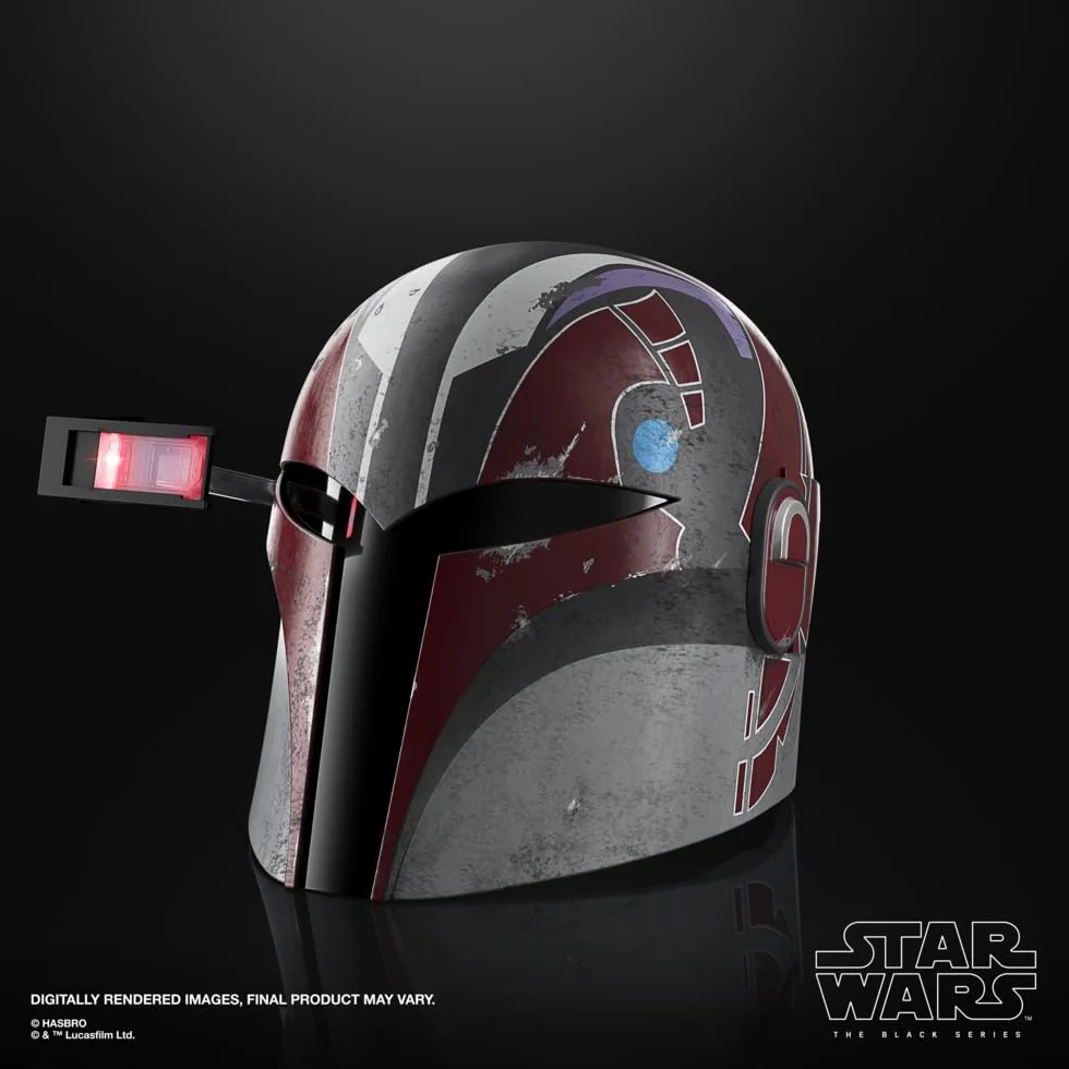 Star Wars The Black Series Sabine Wren Premium elektroniczny kask do odgrywania ról dla dorosłych