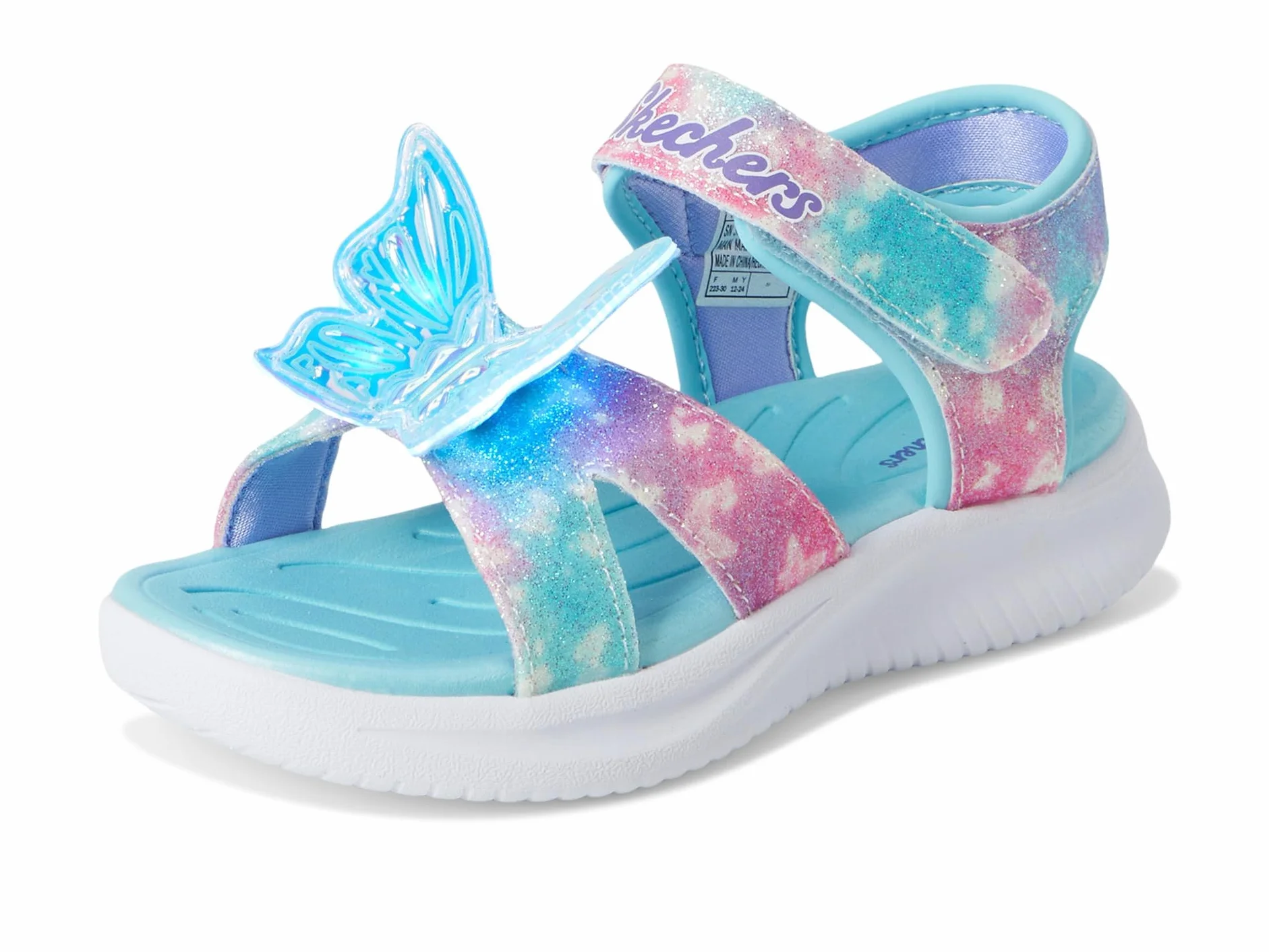 Skechers Dziewczynki Jumpsters Sandal Butterfly BritesSandał płaski