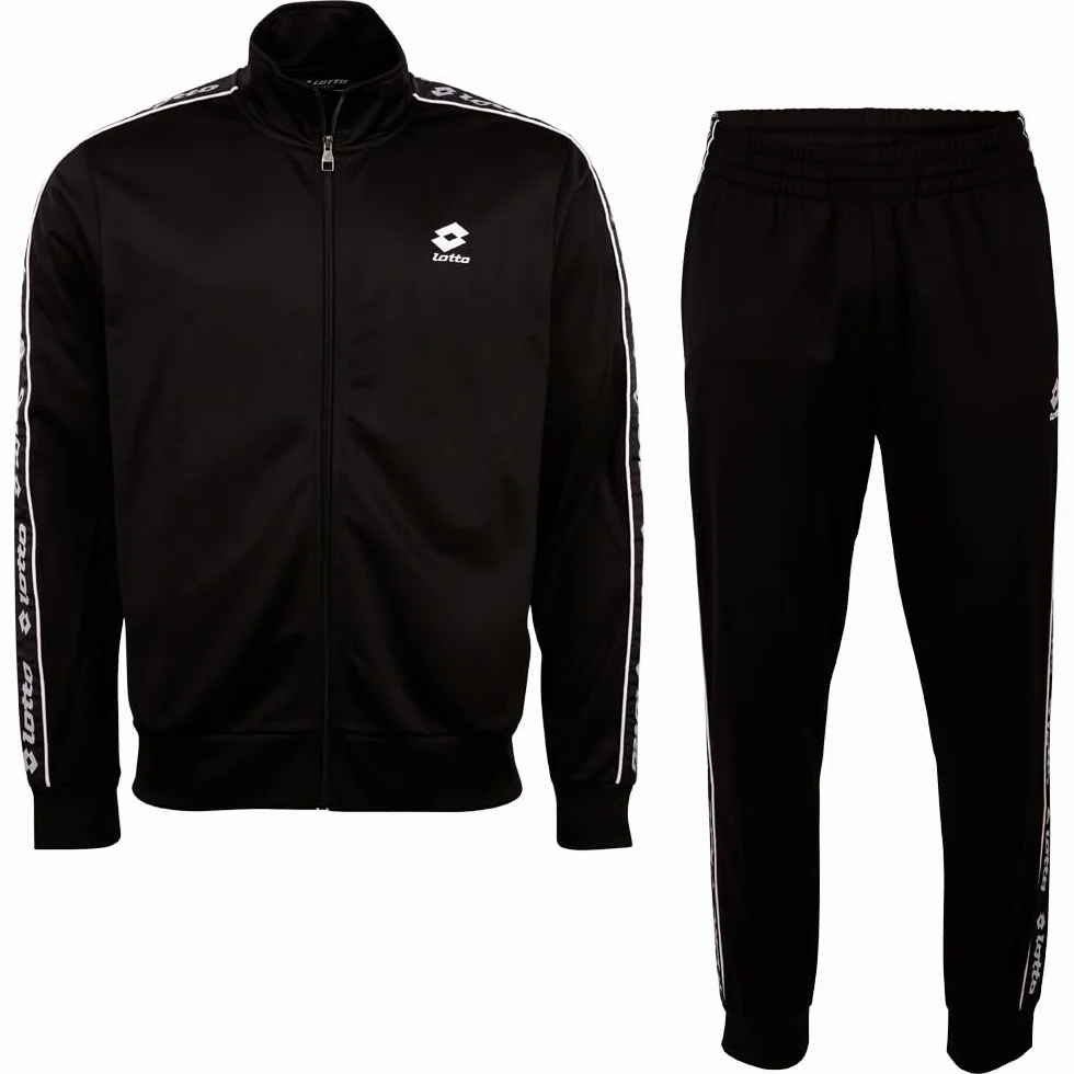 Lotto 1324008 męski kombinezon treningowy, Regular Fit CAVIAR M