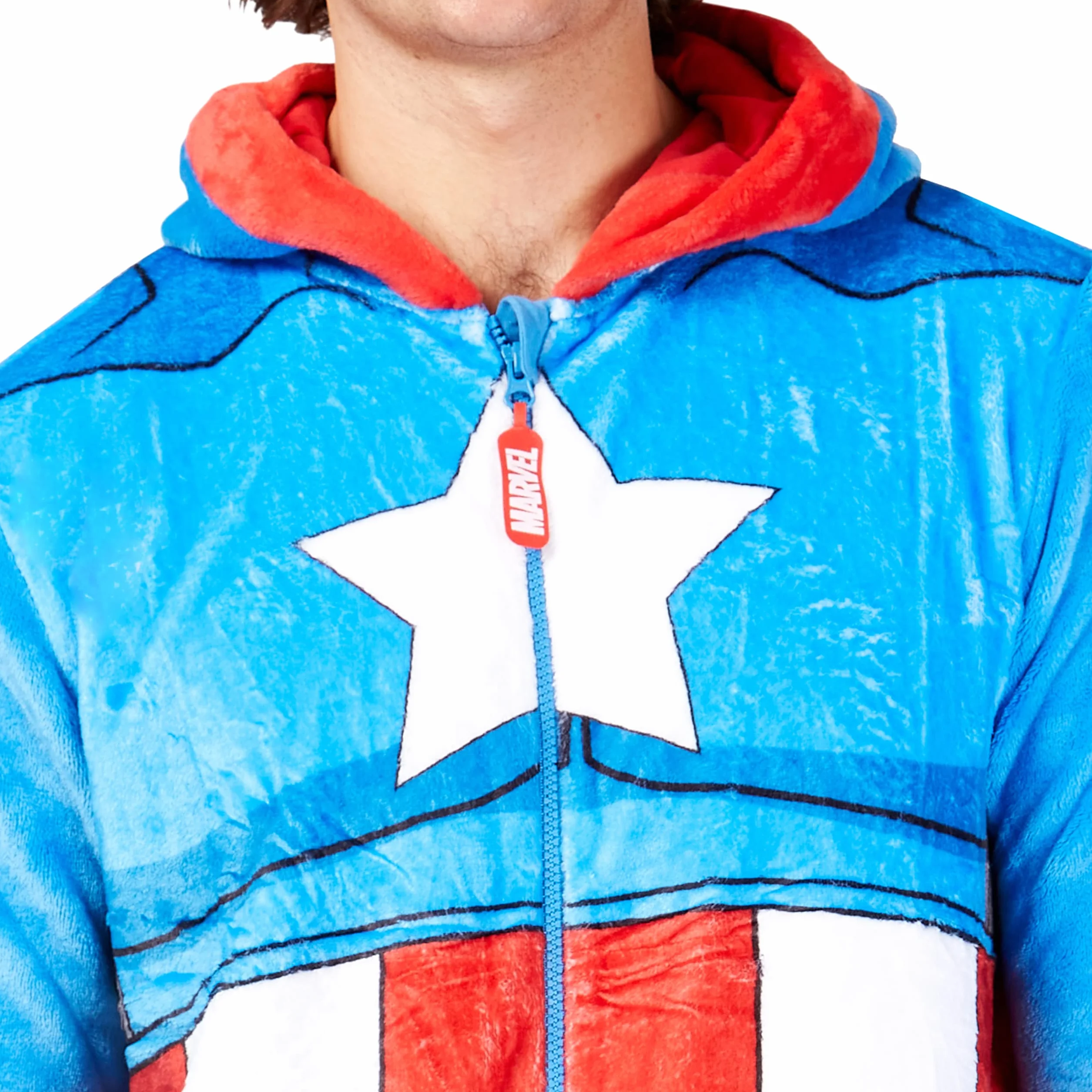 Marvel Mężczyźni Onesie Captain America