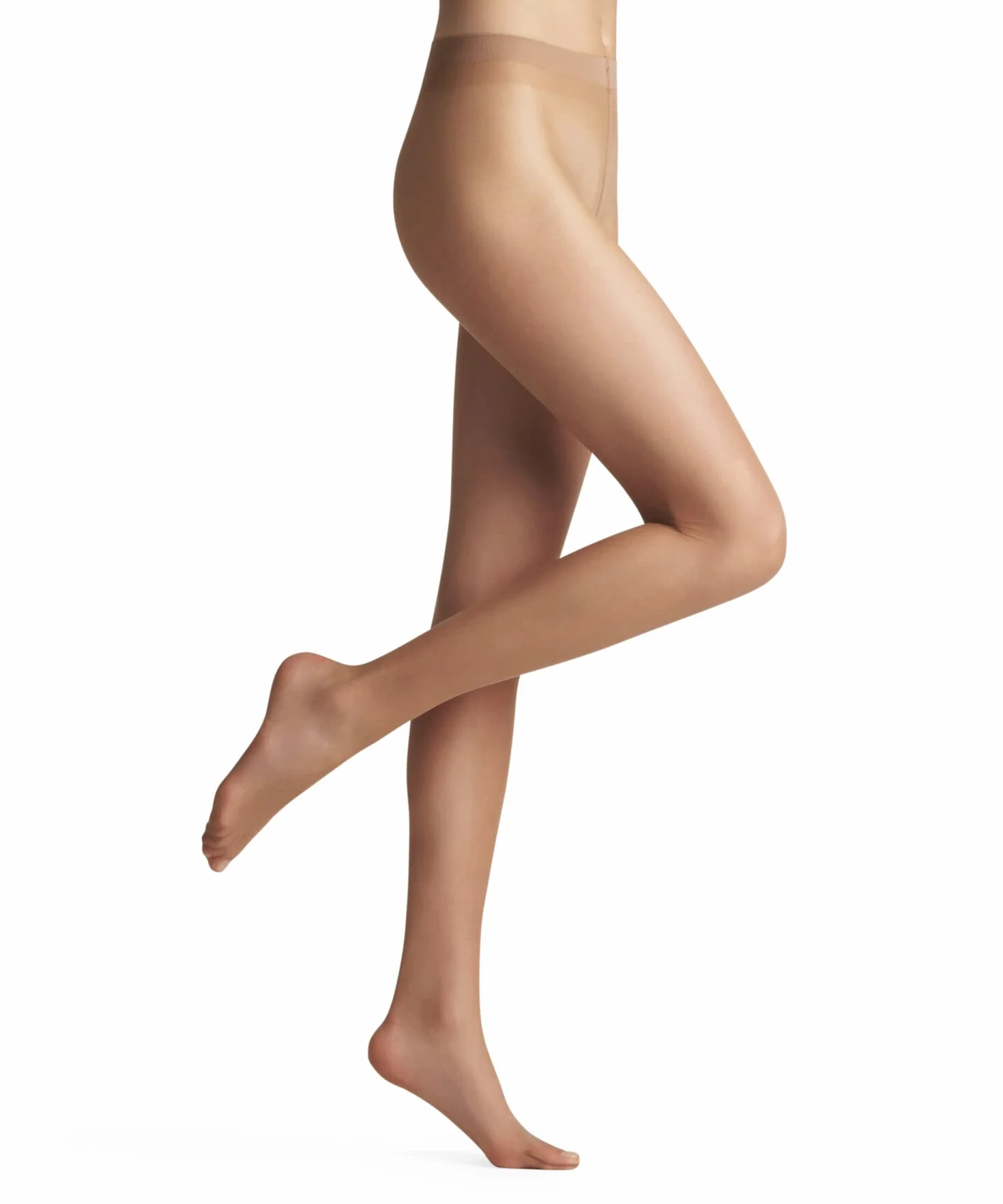 FALKE Kobiety Rajstopy Lunelle 8 DEN W Ti ultra transparentny przezroczyste jednokolorowe 1 Para, Cieliste Sun 4299, S