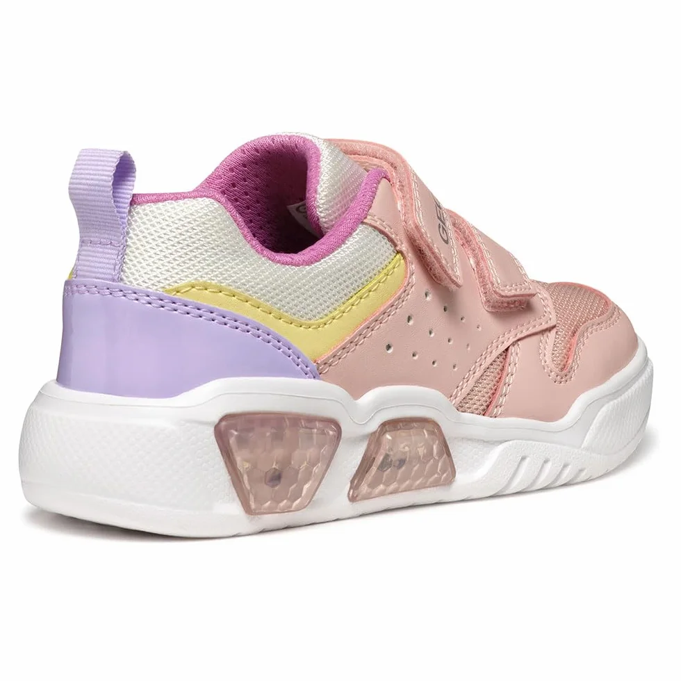 Geox Dziewczynki J Illuminus Girl AAdidasy