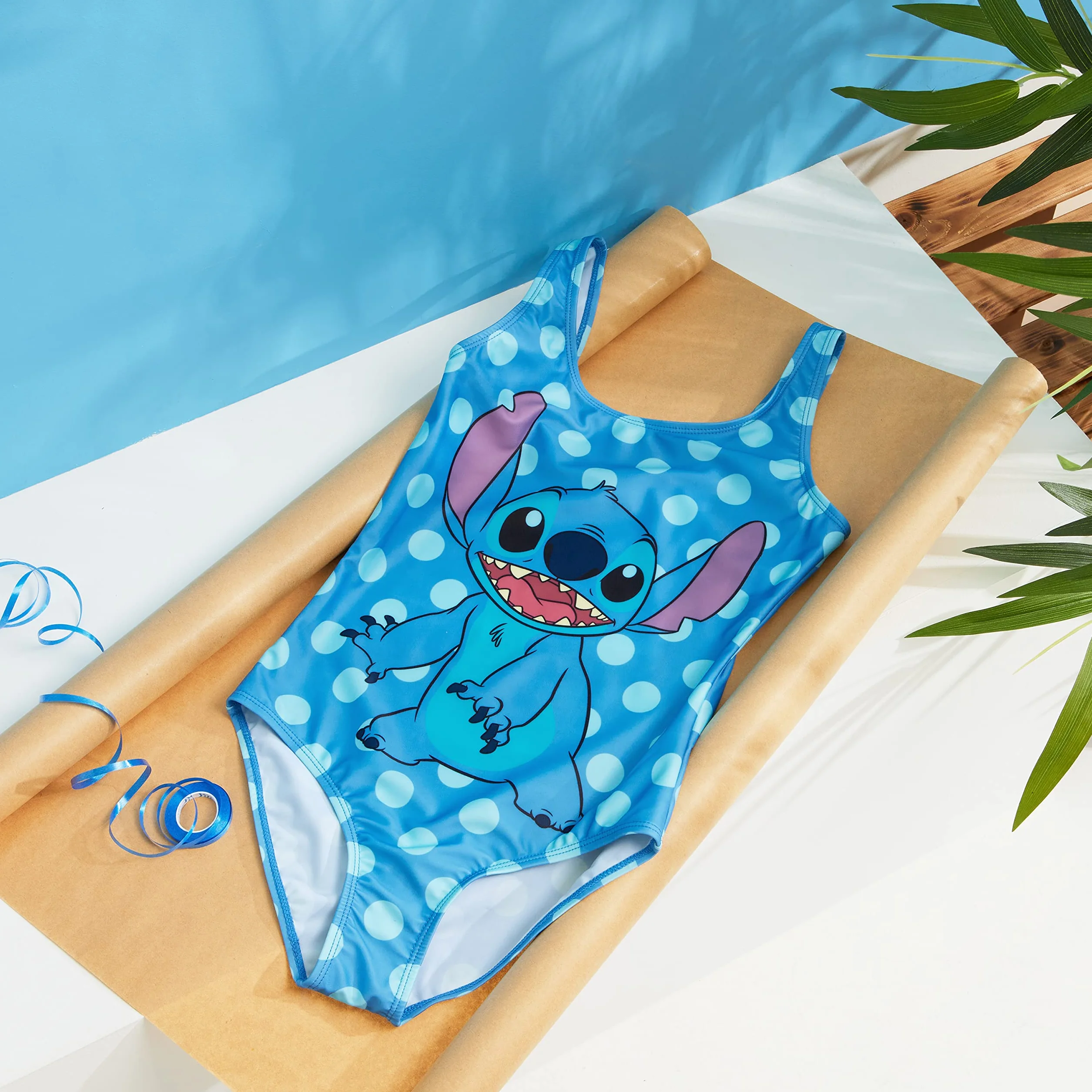 Strój kąpielowy Disney Stitch Girls Summer Holiday Essentials Minnie Mouse Frozen Ariel Maluchy Nastolatki Stroje kąpielowe dla dzieci 2-14 lat Jednoczęściowy strój kąpielowy Plaża Basen