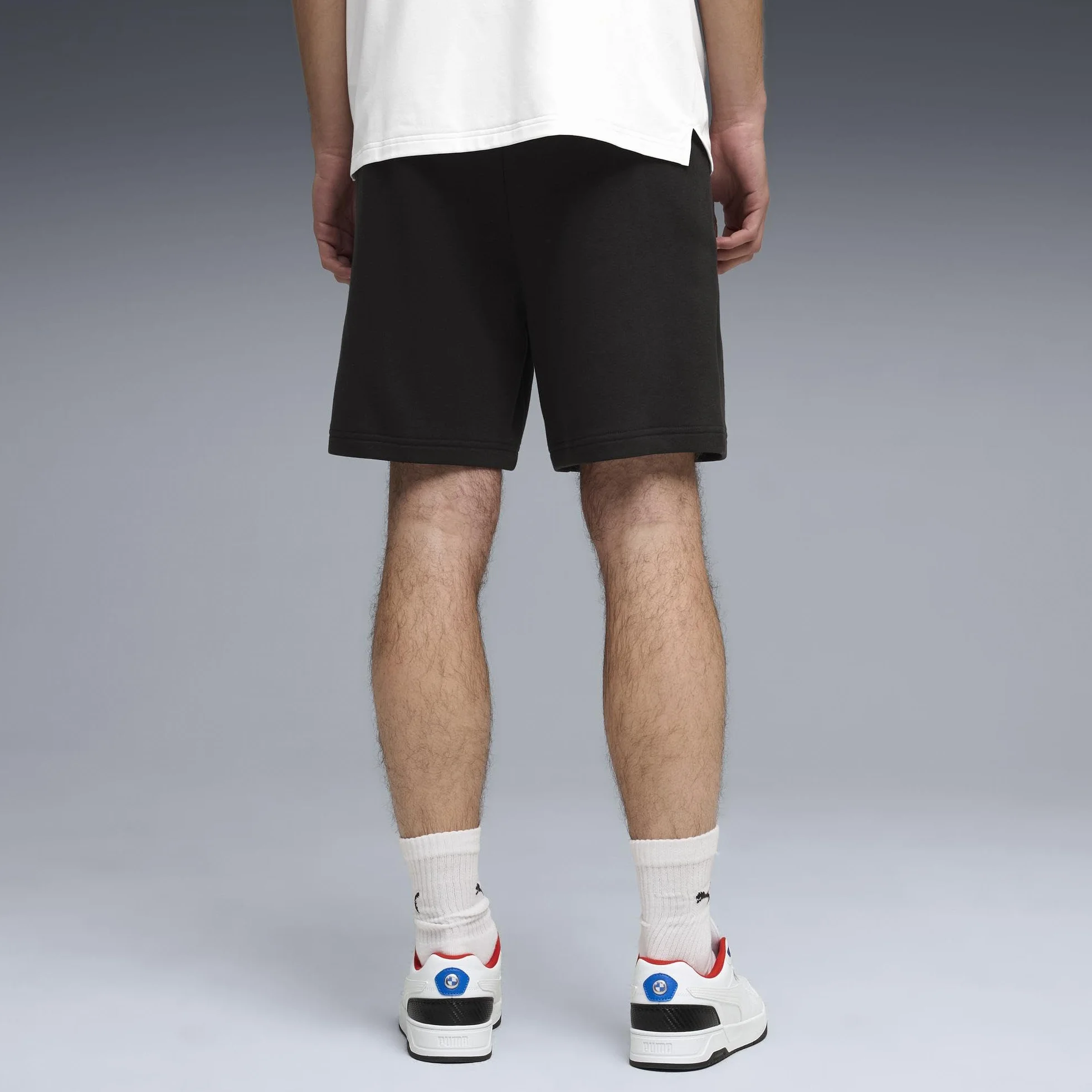 PUMA Bmw Mms Ess Shorts Ft 7" - Szorty z dzianiny Mężczyźni