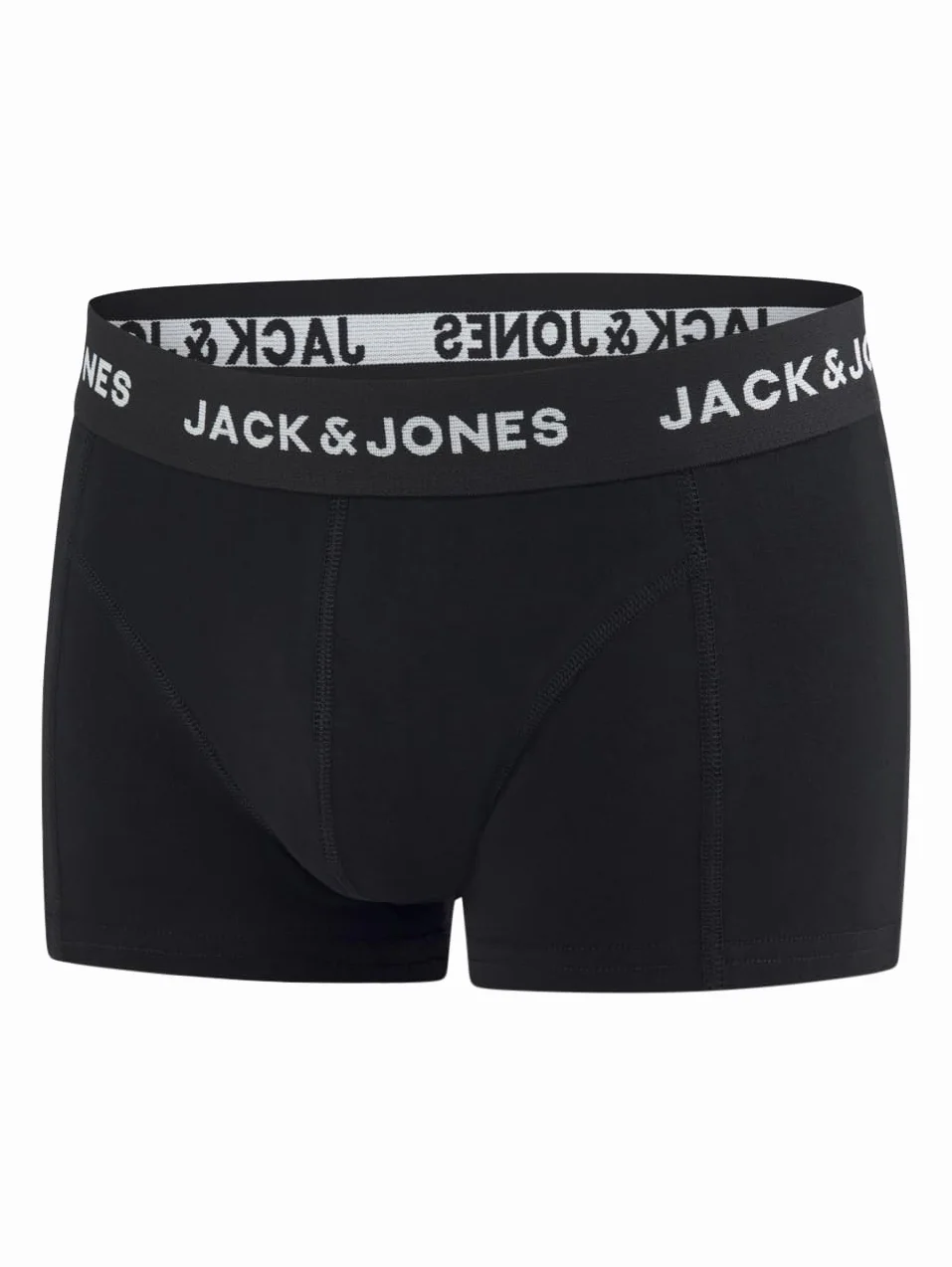 JACK & JONES Majtki chłopięce 128, 140, 152, 164, 176, zestaw 6 sztuk, bokserki dziecięce, bielizna retro, bawełna, czarna, czerwona, zielona, niebieska, szara