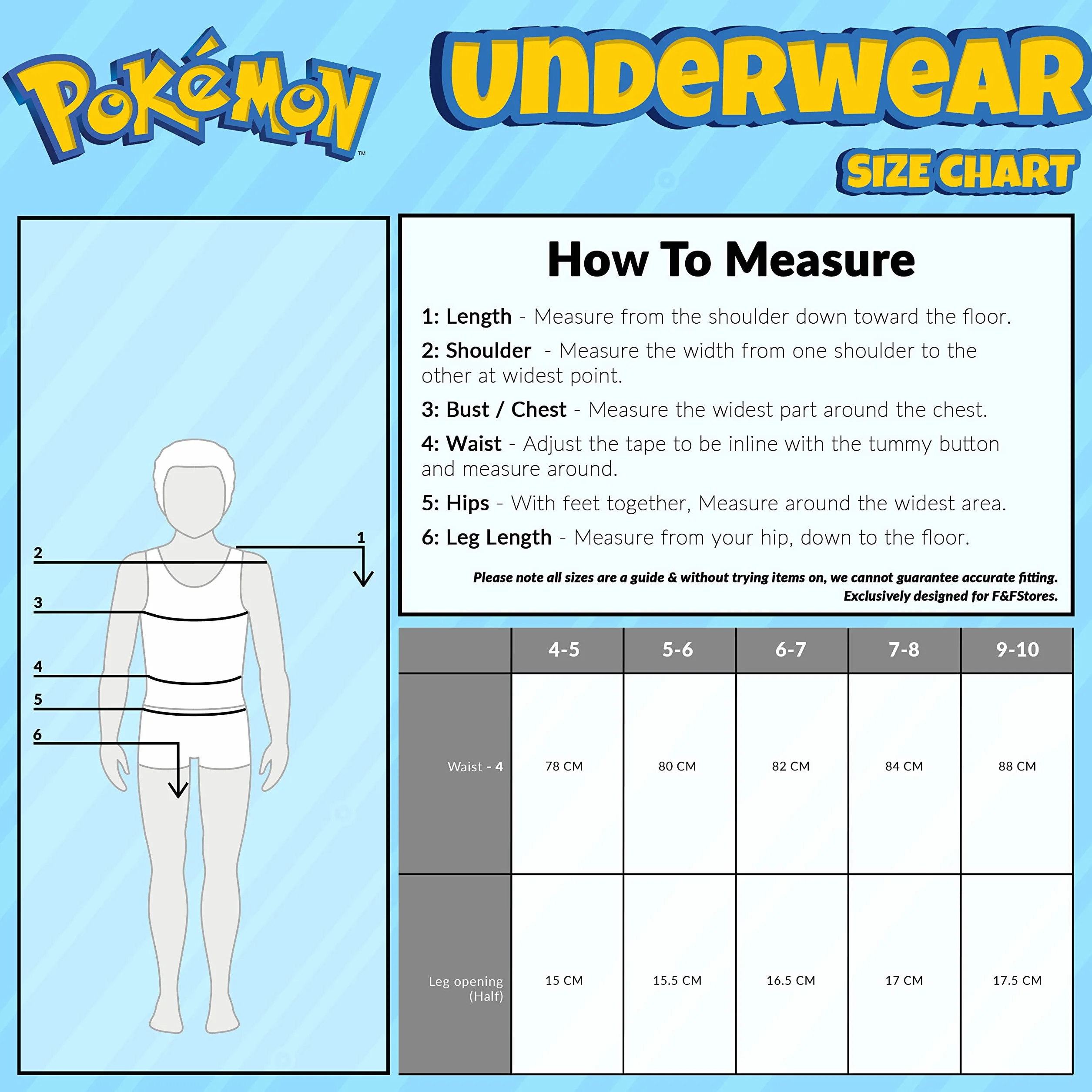 Pokémon Majtki dziecięce, bokserki dla dzieci, chłopców, 4-14 lat, bawełniane, opakowanie 5 gadżetów, prezent