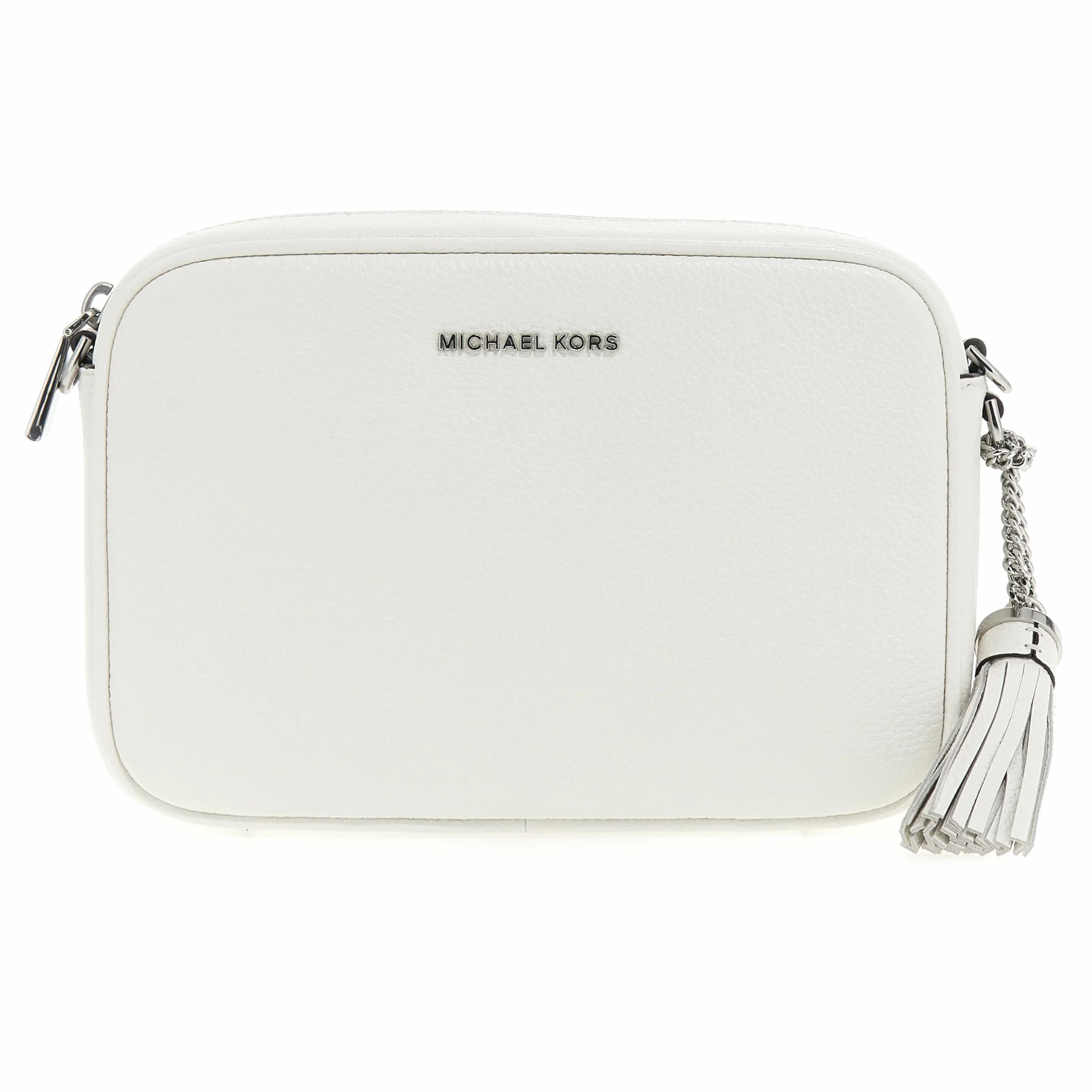 Michael Kors Jet Set MD Camera Bag, Torba damska, Optyczny biały