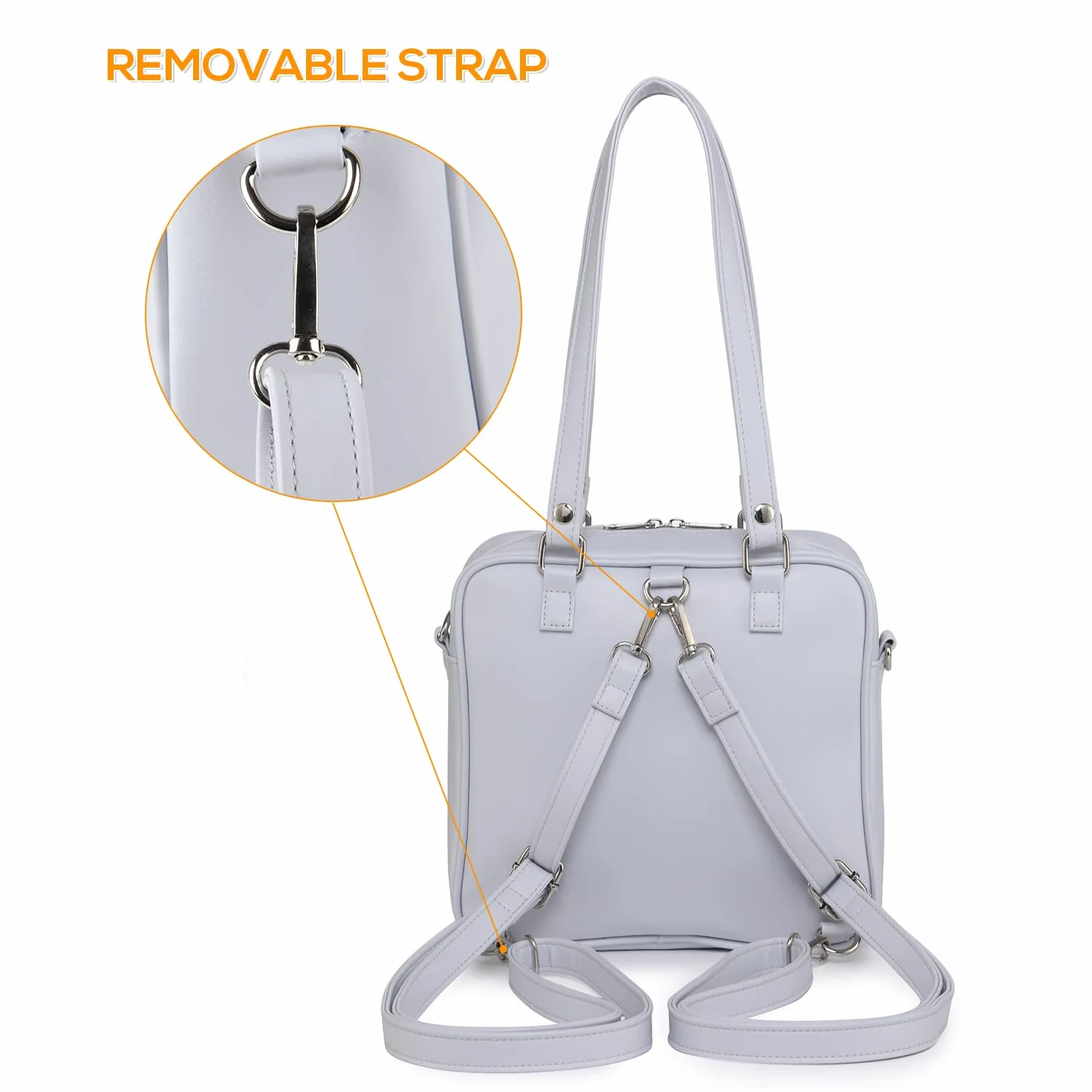 Ita Bag Kawaii plecak torebka damska crossbody torba kurierska japońska JK jednolite torebki na ramię