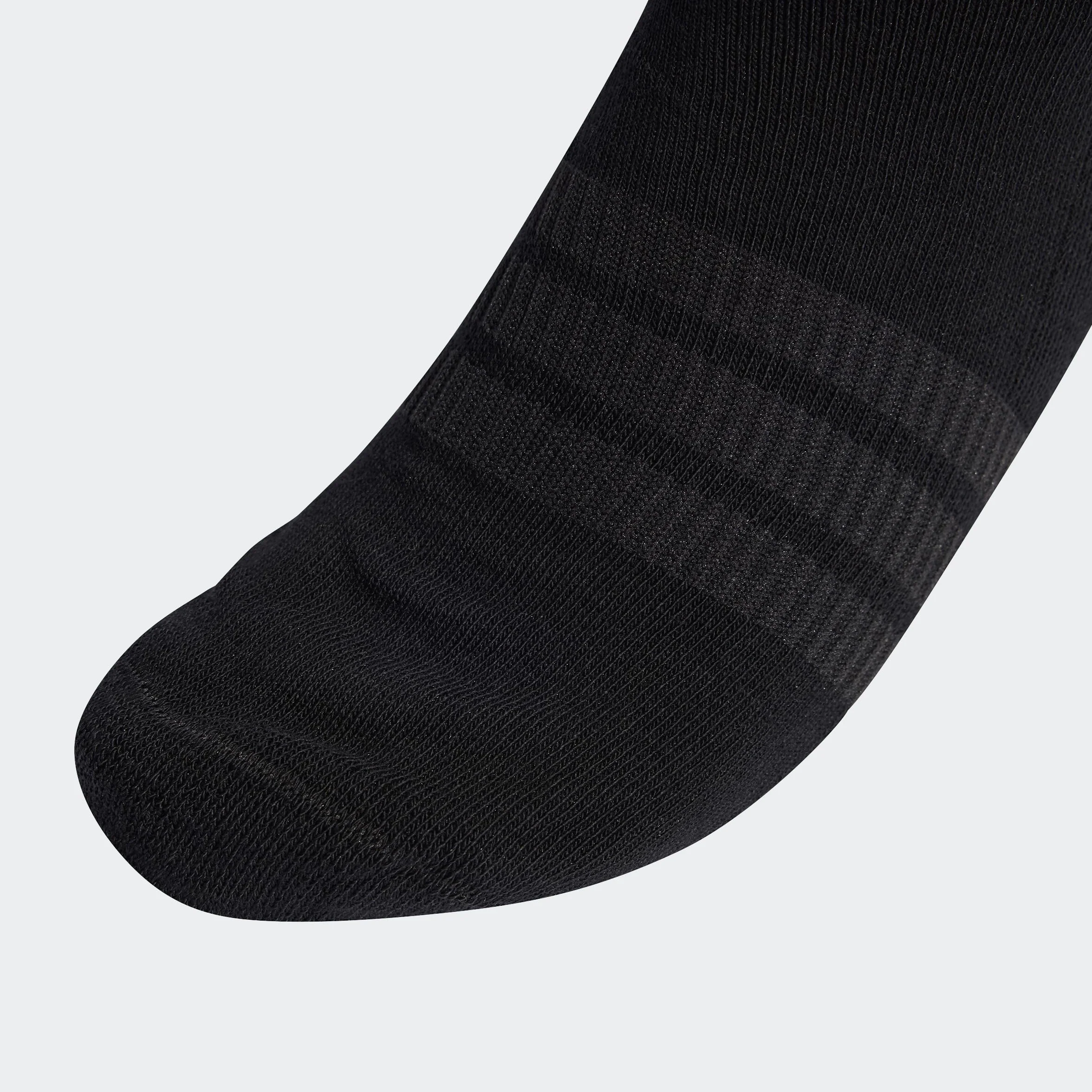 adidas Uniseks Cushioned Sportswear Crew Socks 3 Pair Pack, black/black/white, 37-40