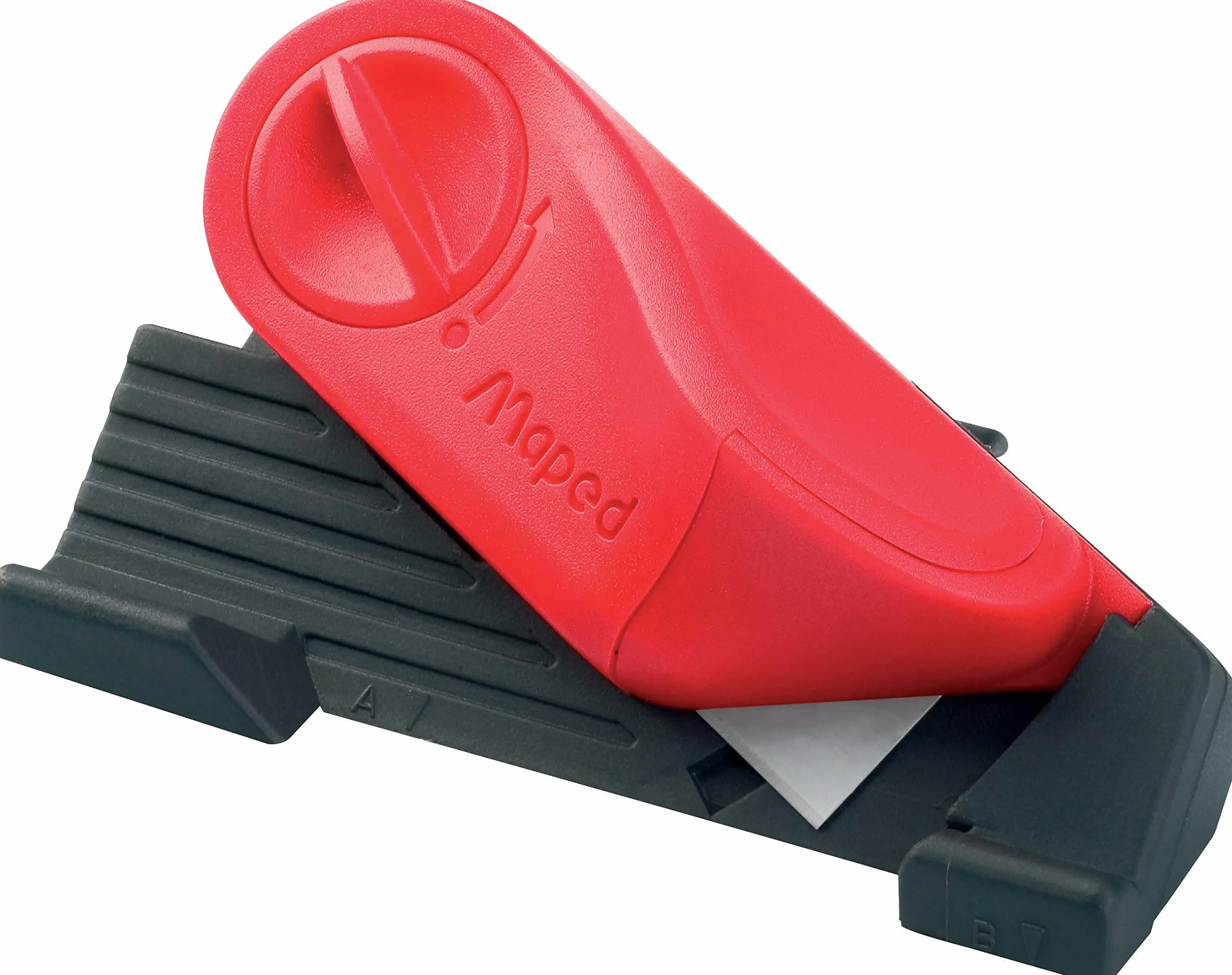 Maped M172050 – narzędzie tnące 45° MatCutter, łącznie z 5 ostrzami, czerwony/czarny