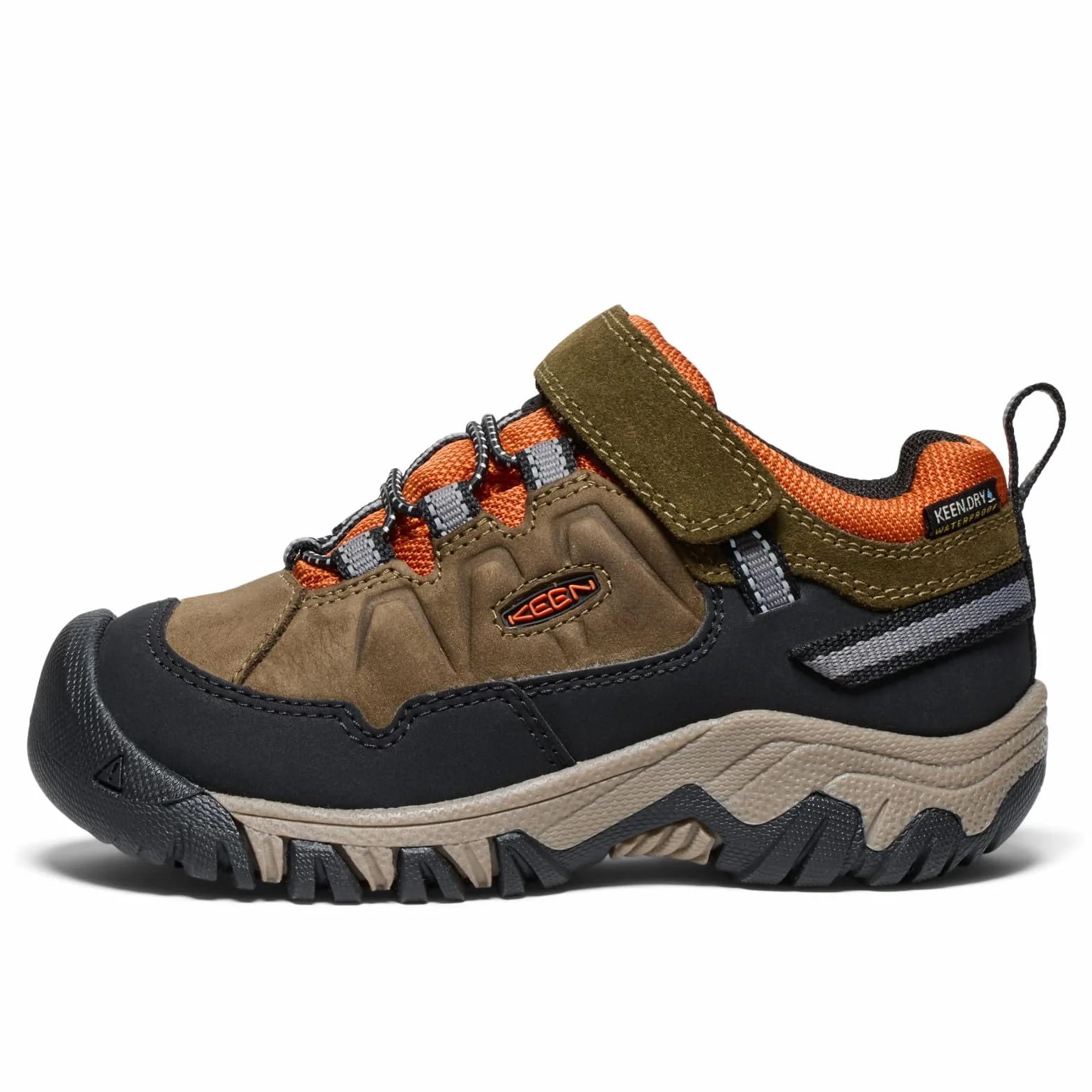KEEN Uniseks - dzieci Targhee 4 Low WaterproofButy trailowe