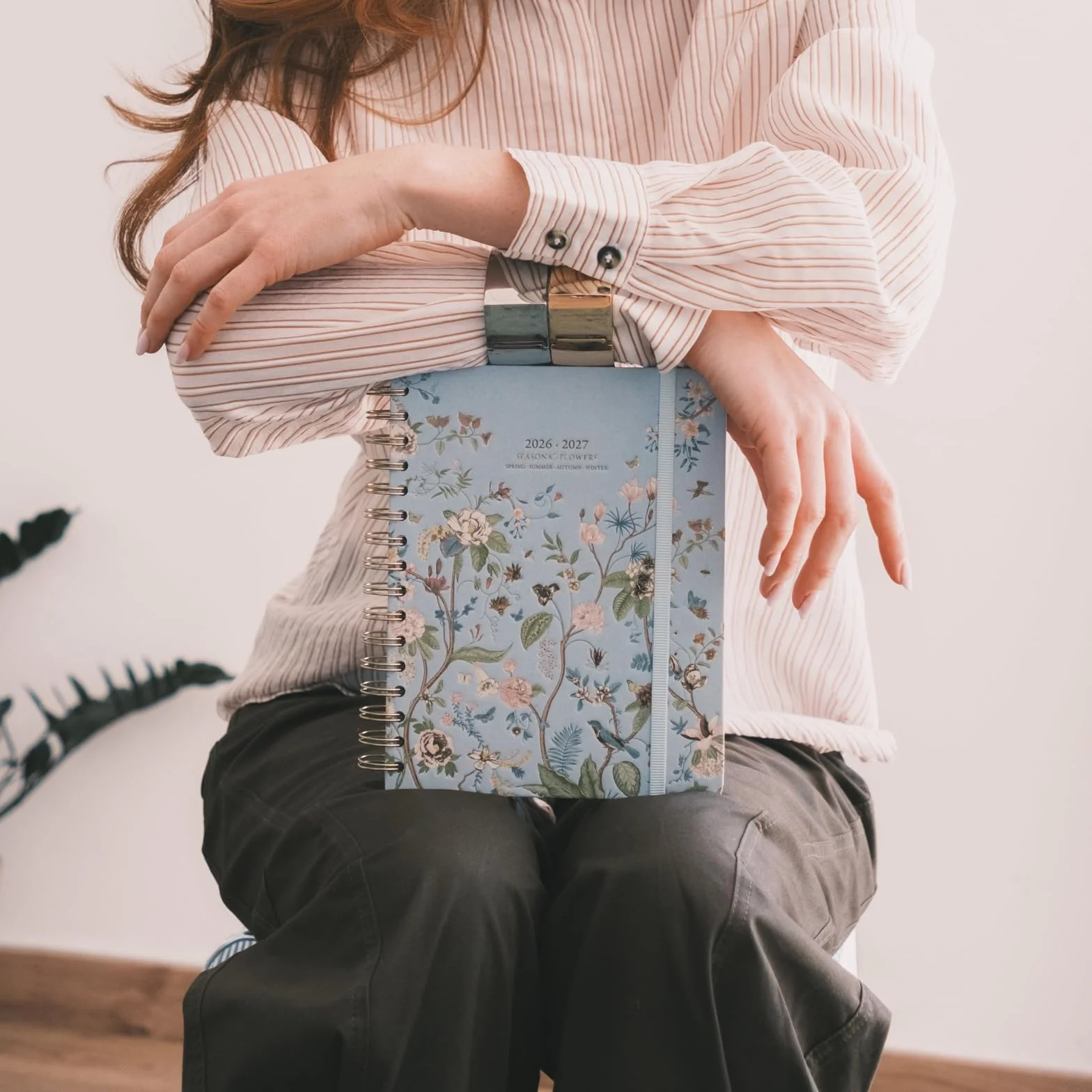 Kokonote Academic Diary 2026-2027 Week to View - Seasonal Flowers | Academic Planner 2026-2027, Mid Year Diary 2026 2027, Weekly Planner | Aesthetic Stationery Gifts