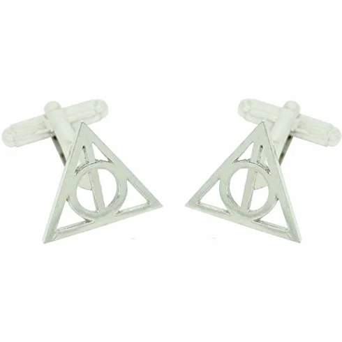 Spinki do mankietów Harry Potter Insygnia Śmierci Cufflinks, Stal stopowa