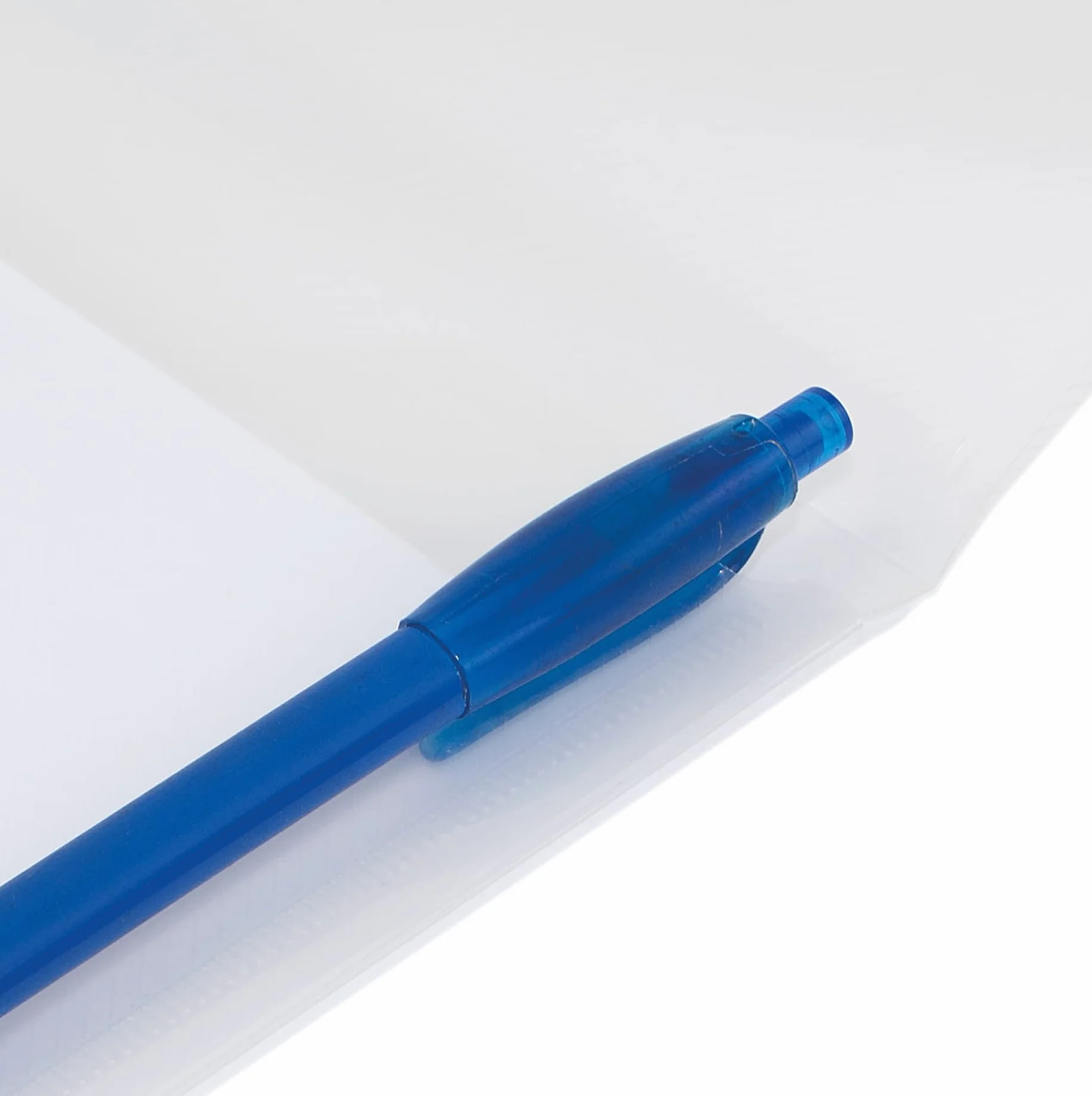 Rapesco 0688 ECO Recyklingowanego Plastikowe Portfele, A4+, Różnie Jasne Przezroczyste Kolory, Opakowanie 5