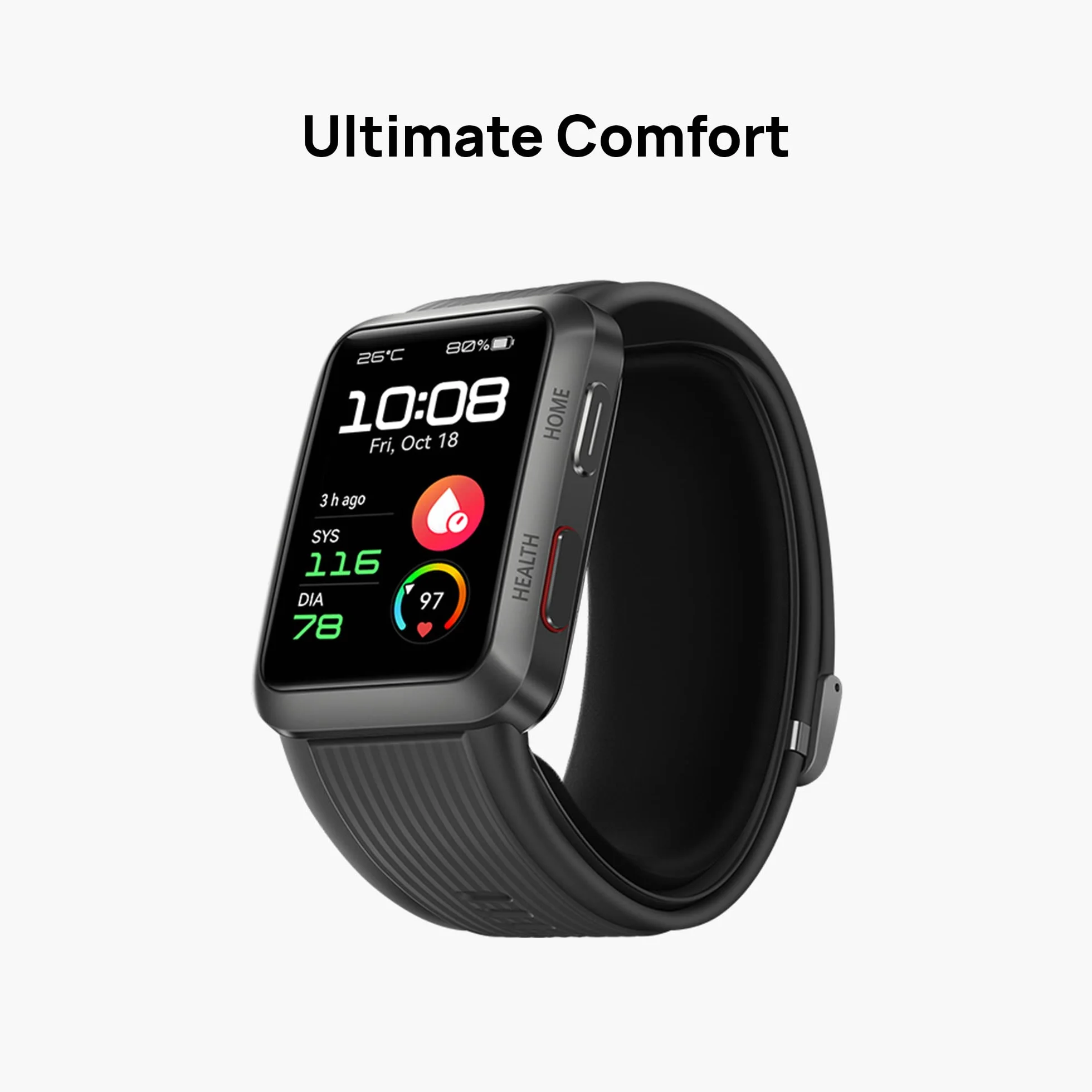 HUAWEI WATCH D Smart Watch - ciśnieniomierz z monitorem aktywności, tętna, tlenem we krwi i monitorem snu 24 godziny na dobę, 7 dni w tygodniu, długotrwała bateria do 7 dni - +70 trybów treningowych -