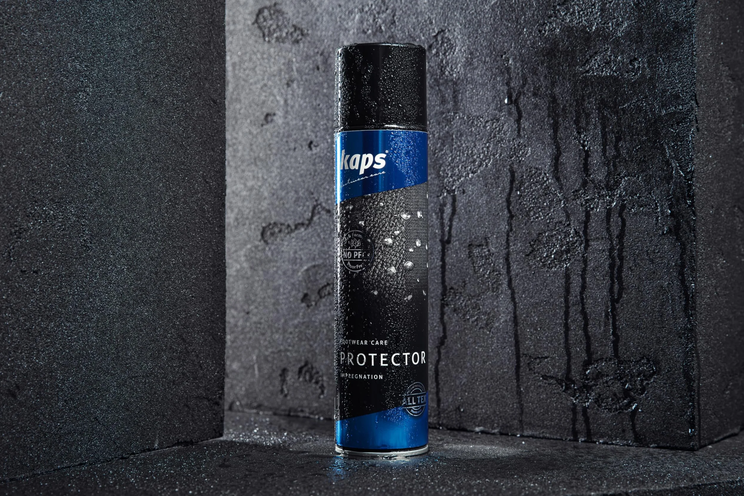 Kaps Protector - Wodoodporny Impregnujący Spray Do Butów Skórzanych i Tkanin - Bez Fluoru, Bez PFC