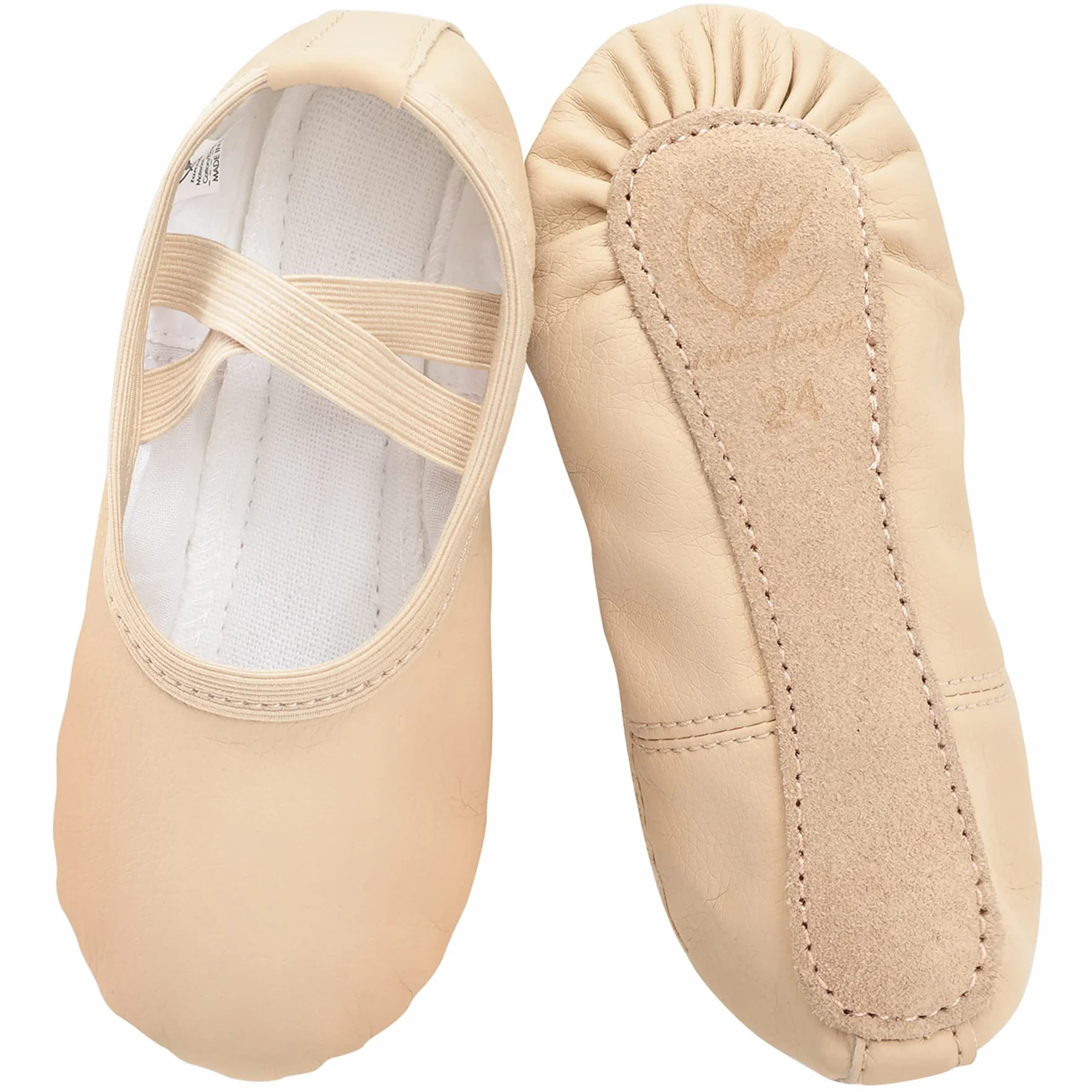 Buty baletowe ze skóry dziewczęce, baletki, buty do tańca z całą skórzaną podeszwą dla dzieci, kobiet, rozmiar 22-40, różowe, beżowe, czarne