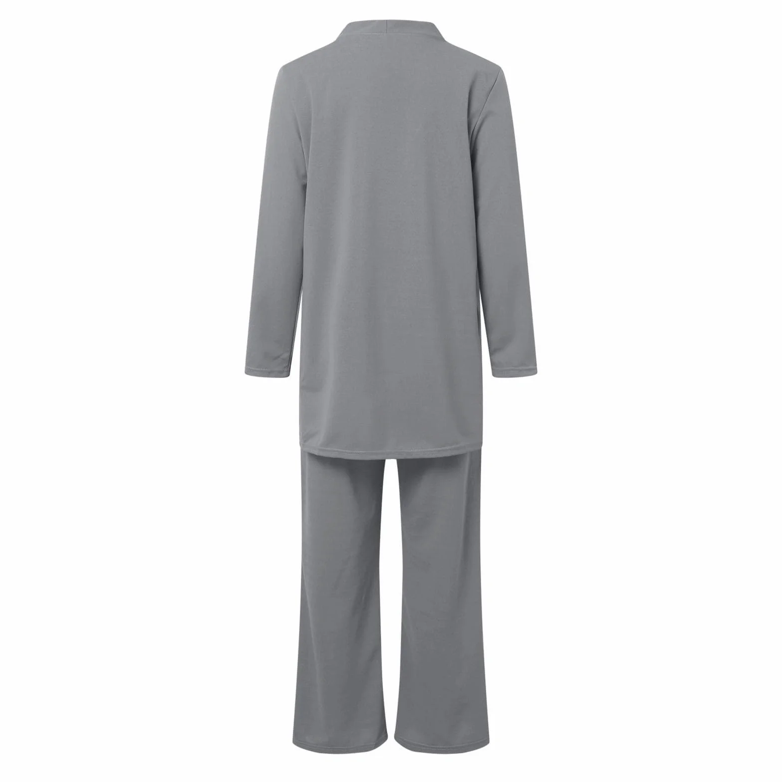 Strój lotniskowy damski elegancki trzyczęściowy dres treningowy, top z długim rękawem ze spodniami z szerokimi nogawkami, codzienna odzież biznesowa, modny kardigan bez rękawów i spodnie, dresy stroje