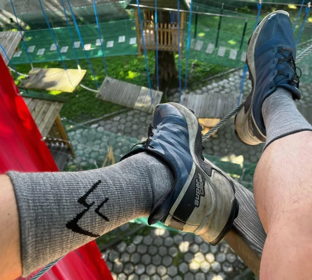 Skarpety trekkingowe TODO z wełną MERINO termoaktywne, oddychające, odprowadzające wilgoć