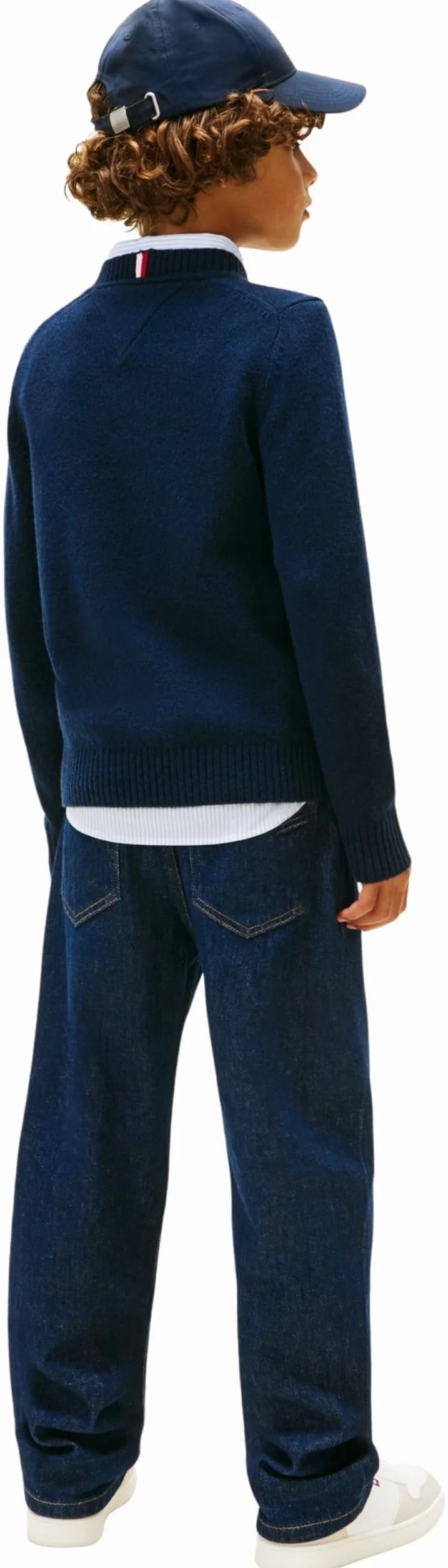 Tommy Hilfiger Inne swetry Chłopcy Lambswool Cn Sweater Kb0kb10348