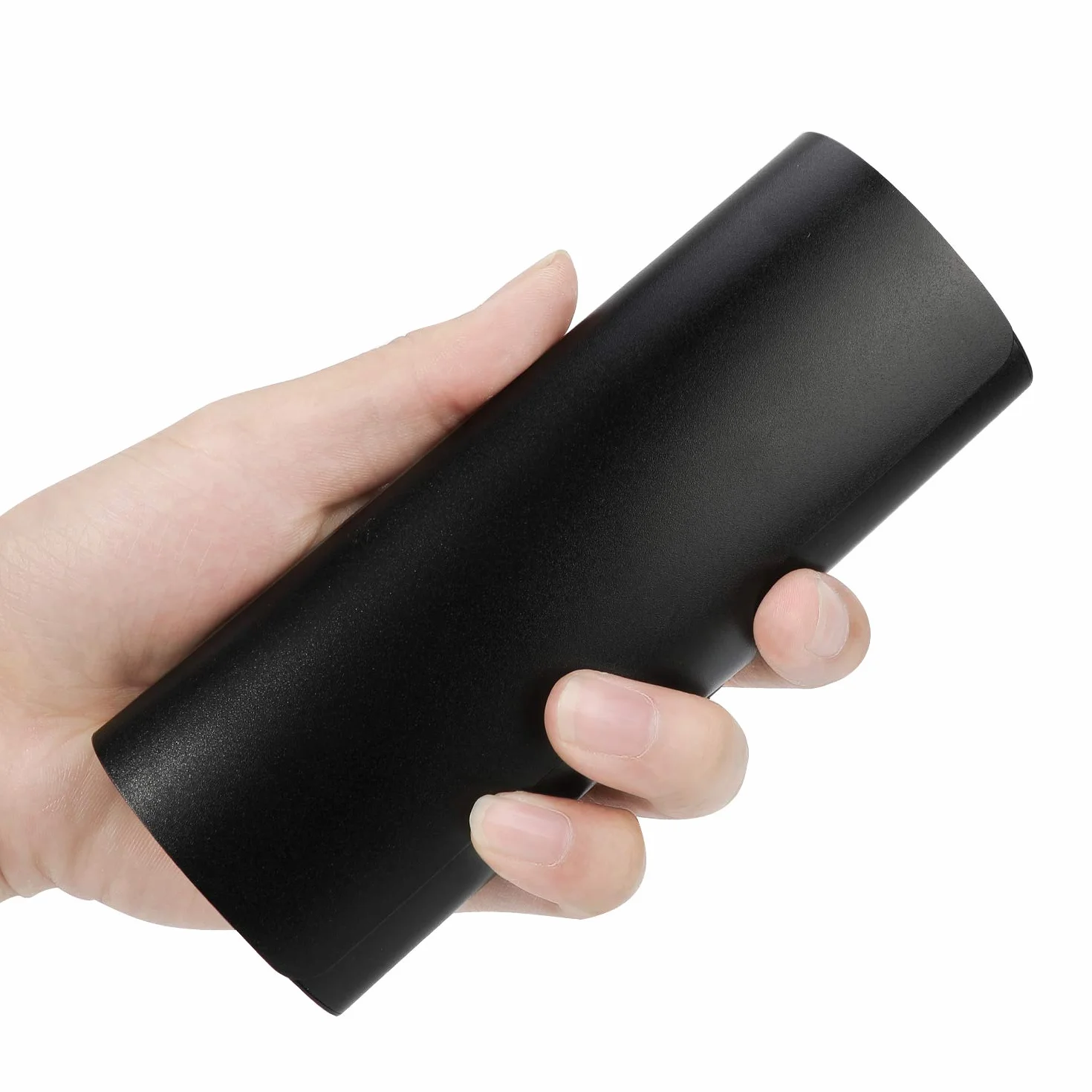 Hifot Etui na okulary aluminiowe, metalowe twarde etui na okulary do czytania czarne dla kobiet i mężczyzn
