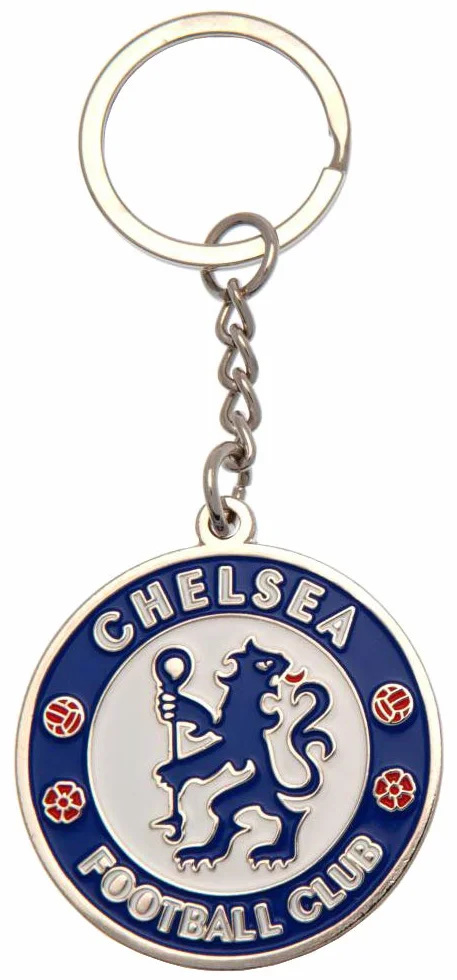 Chelsea Brelok z herbem - wielokolorowy