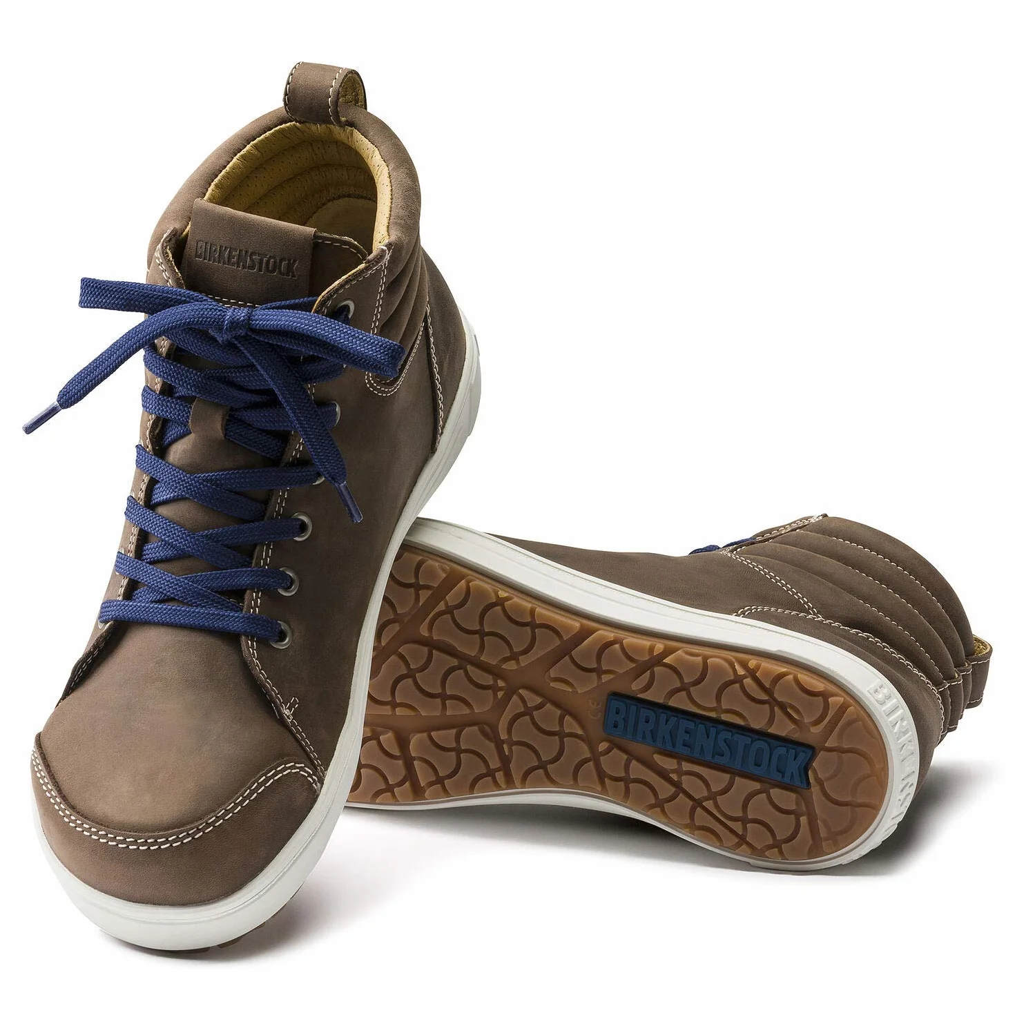 Birkenstock Sznurowane buty ochronne S3 QS 700 brązowe rozmiar 42