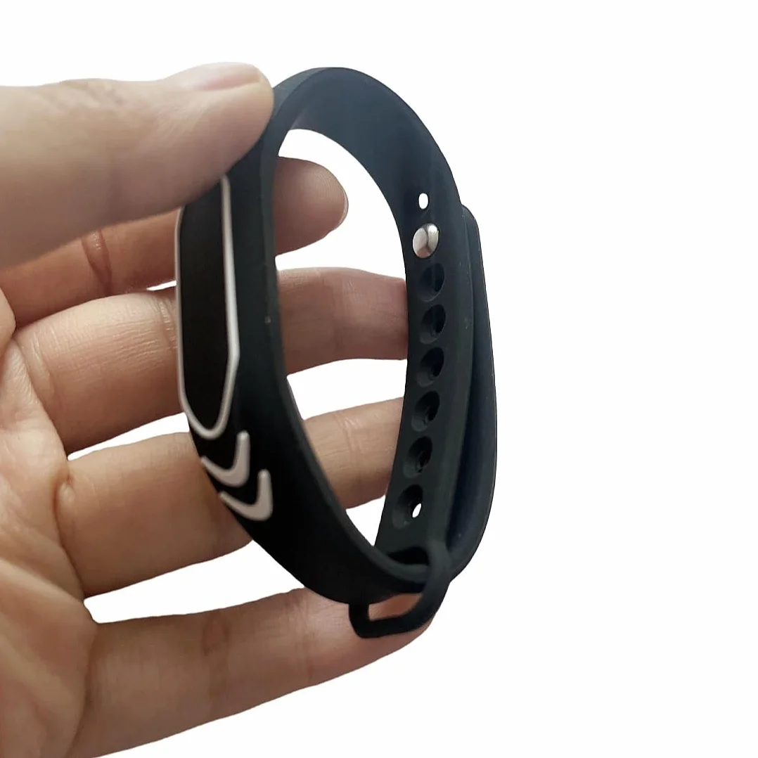 UID Changeable RFID 13,56 mHz IC opaska na nadgarstek etykiety blokowe 0 sektora możliwość zapisywania (2 sztuki)