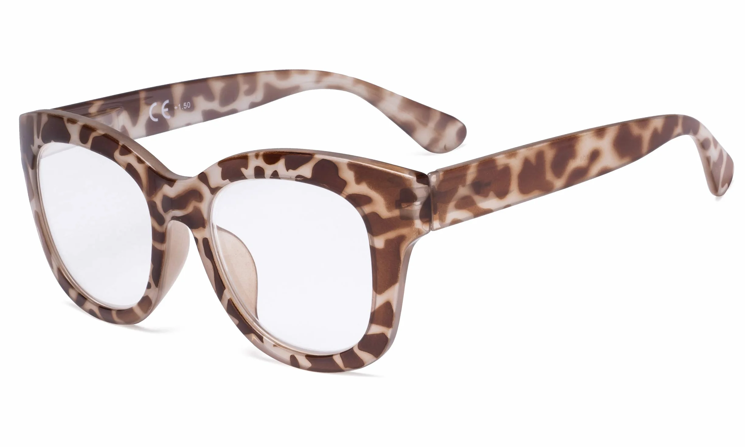 Eyekepper Ponadgabarytowe okulary do czytania - okulary do czytania w stylu retro dla kobiet