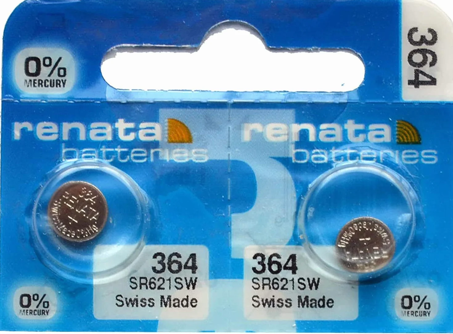 Renata Bateria do zegarka z tlenkiem srebra 364 SR621SW 2-pak