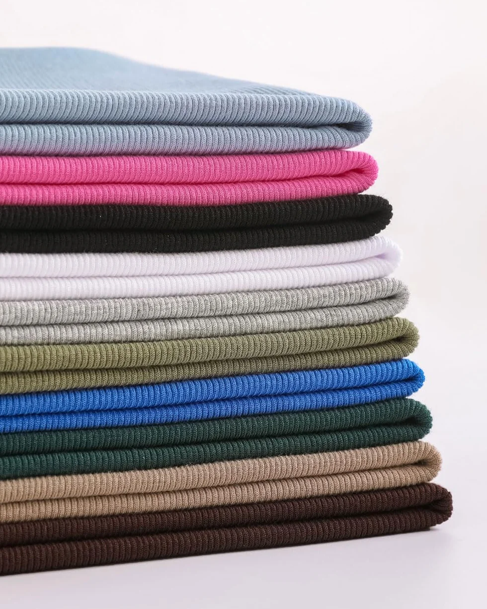 ELFIN Damski tank top bez rękawów, prążkowany, na lato, seksowny top z dekoltem w serek, krój slim fit, basic, koszulka top, prążkowana kamizelka, strecz, tank top