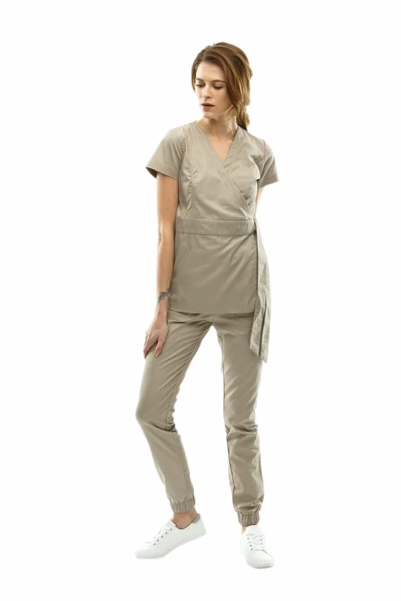 InWhite Zestaw medyczny damski 2889, safari, XL-XXL Große Größen