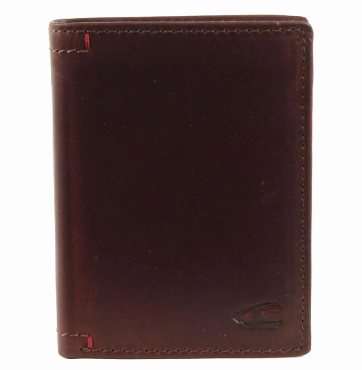 camel active Torby Salamanca portfel męski w formacie portretowym skóra, Dunkelbraun, 9,5 x 2 x 12, Etui na monety