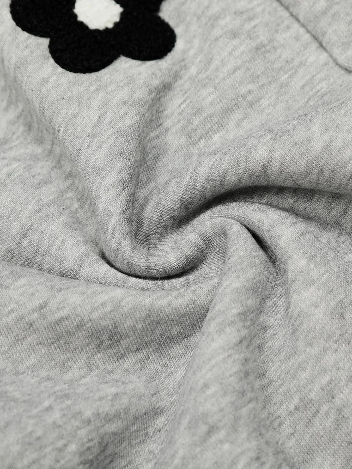 Aelfric Eden Kwiaty Baggy damskie spodnie do biegania Embroidery Barrel Sweatpants męskie Basic spodnie sportowe, uniseks, szerokie nogawki, spodnie oversize, spodnie treningowe, wysoka talia, spodnie