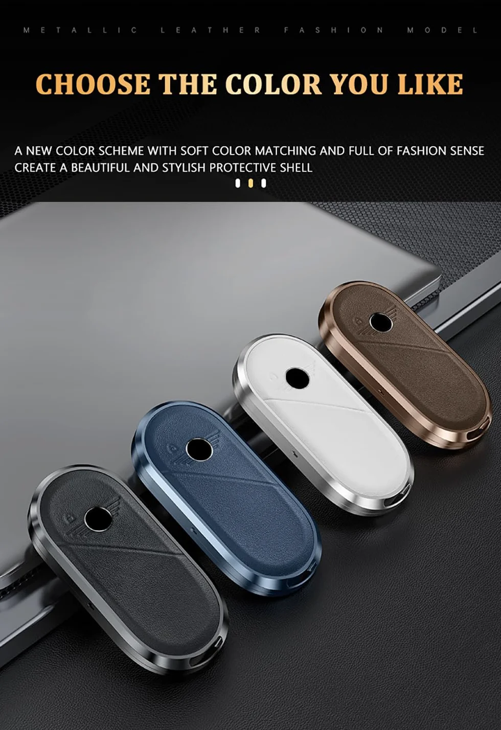 ontto Metalowe etui na kluczyki samochodowe, etui na klucze, etui ochronne, pasuje do BMW Mini Cooper Countryman One F65 F66 F67 Covertible J01 J03 J05 Aceman 2023-2025 brelok do kluczy -
