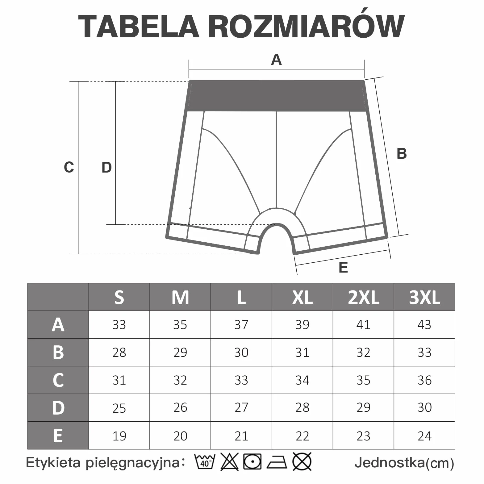 Bawełniane Męskie Bokserki Trunks Retro (paczka 6 sztuk), Idealne Dopasowanie i Oddychające Majtki Męskie
