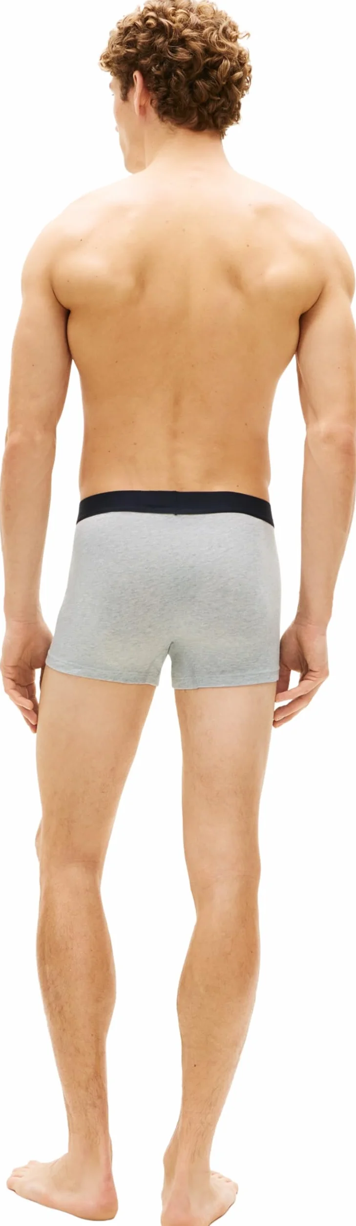 Tommy Hilfiger Męskie bokserki 3P UM0UM03400, beżowy, XL, Beżowy (szary Htr/Szary Htr/Szary Htr), XL