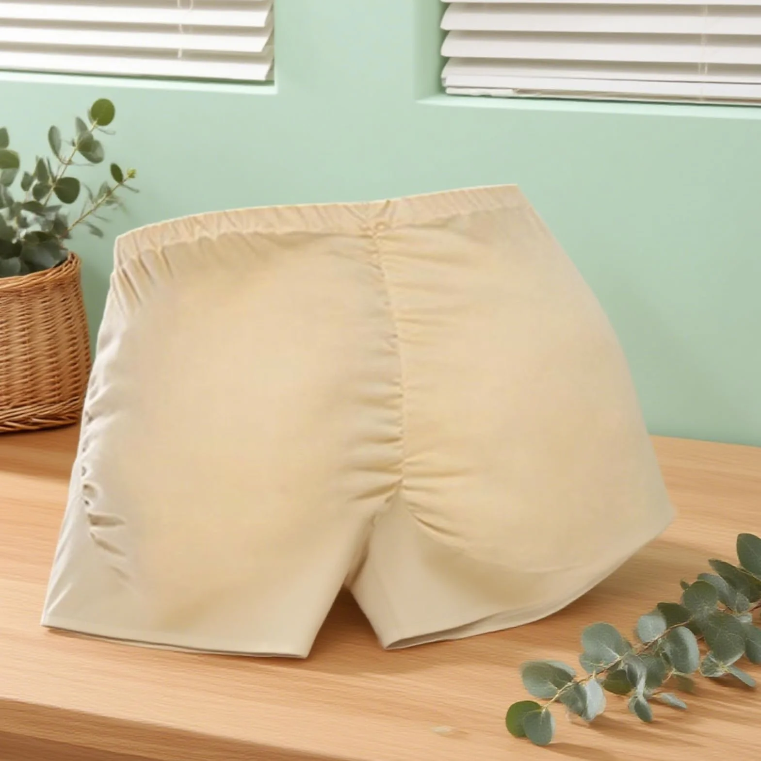 Fake Butt Belly – zabawny wzmacniacz kostiumu na imprezę | Halloween Big Booty i dla kobiet w ciąży Fat Suit dla mężczyzn, występy sceniczne, przebieranki, akcesoria świąteczne i świąteczne, 50 cm