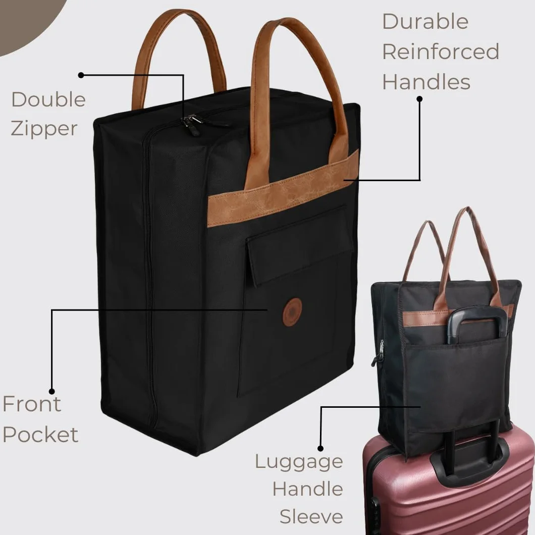 Torba na buty w podróży, przenośny organizer na buty, torba do przechowywania, torba na buty dla kobiet i mężczyzn (czarna)