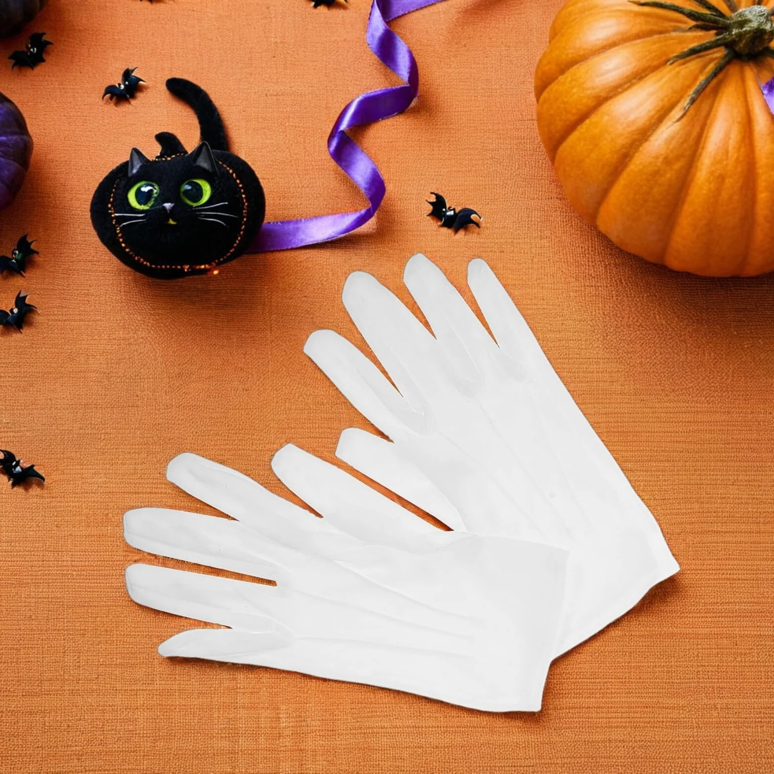LIFKOME Akcesoriów Do Kostiumu Myszy Halloween dla Kobiet Komplet Cosplay z Uszami Rękawiczkami Okrągłymi Okularami Ślepą Laską i Muszką Lekki i Wygodny Zestaw Imprezę