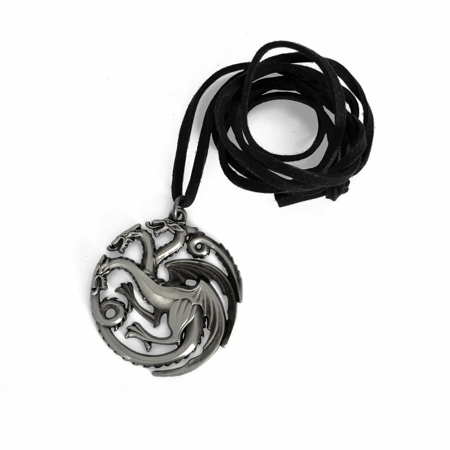 Game of Thrones - Naszyjnik z herbem - House Targaryen - Fire & Blood
