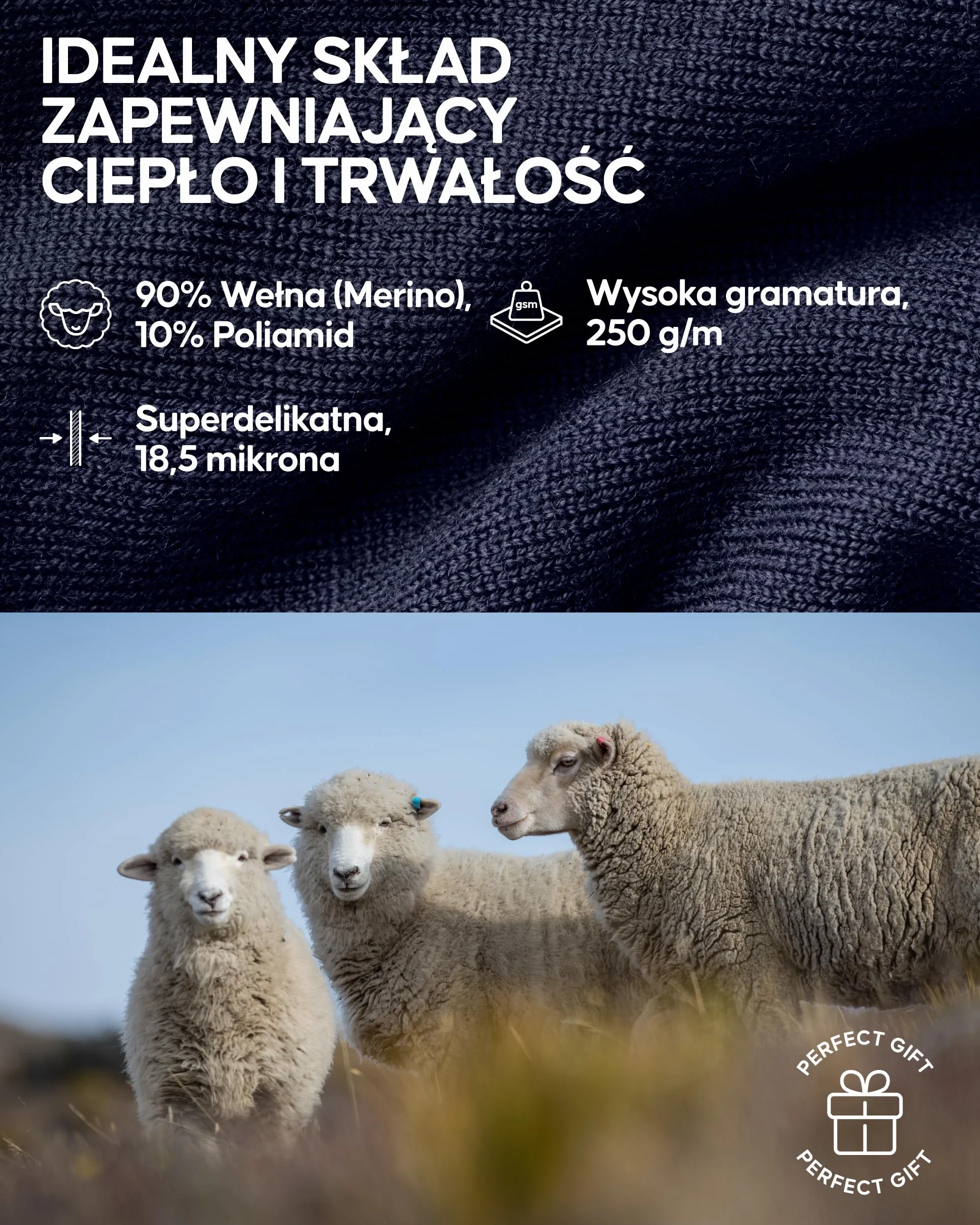 DANISH ENDURANCE DANISH ENDURANCE Długie Spodnie z Wełny Merino dla Kobiet na Ekstremalne Zimno, Legginsy Termiczne na Zimę