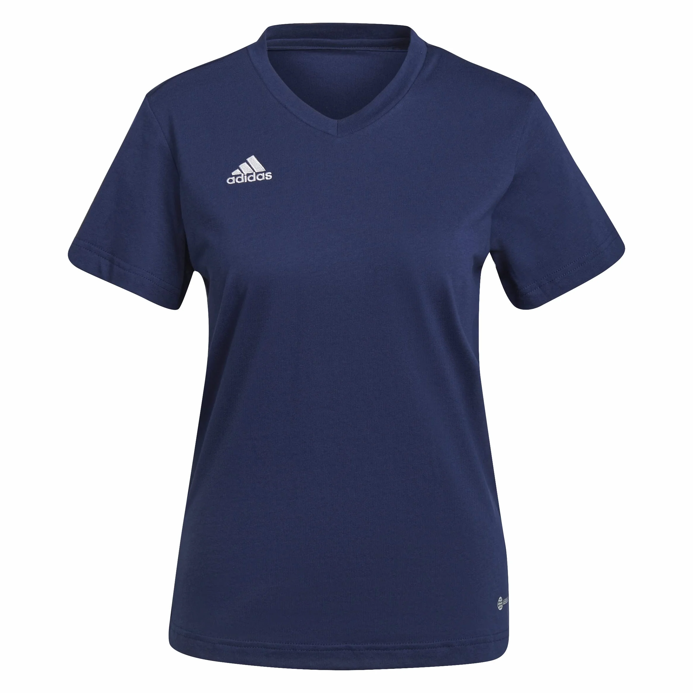 adidas Kobiety Entrada 22 Tee, Team Navy Blue 2, L