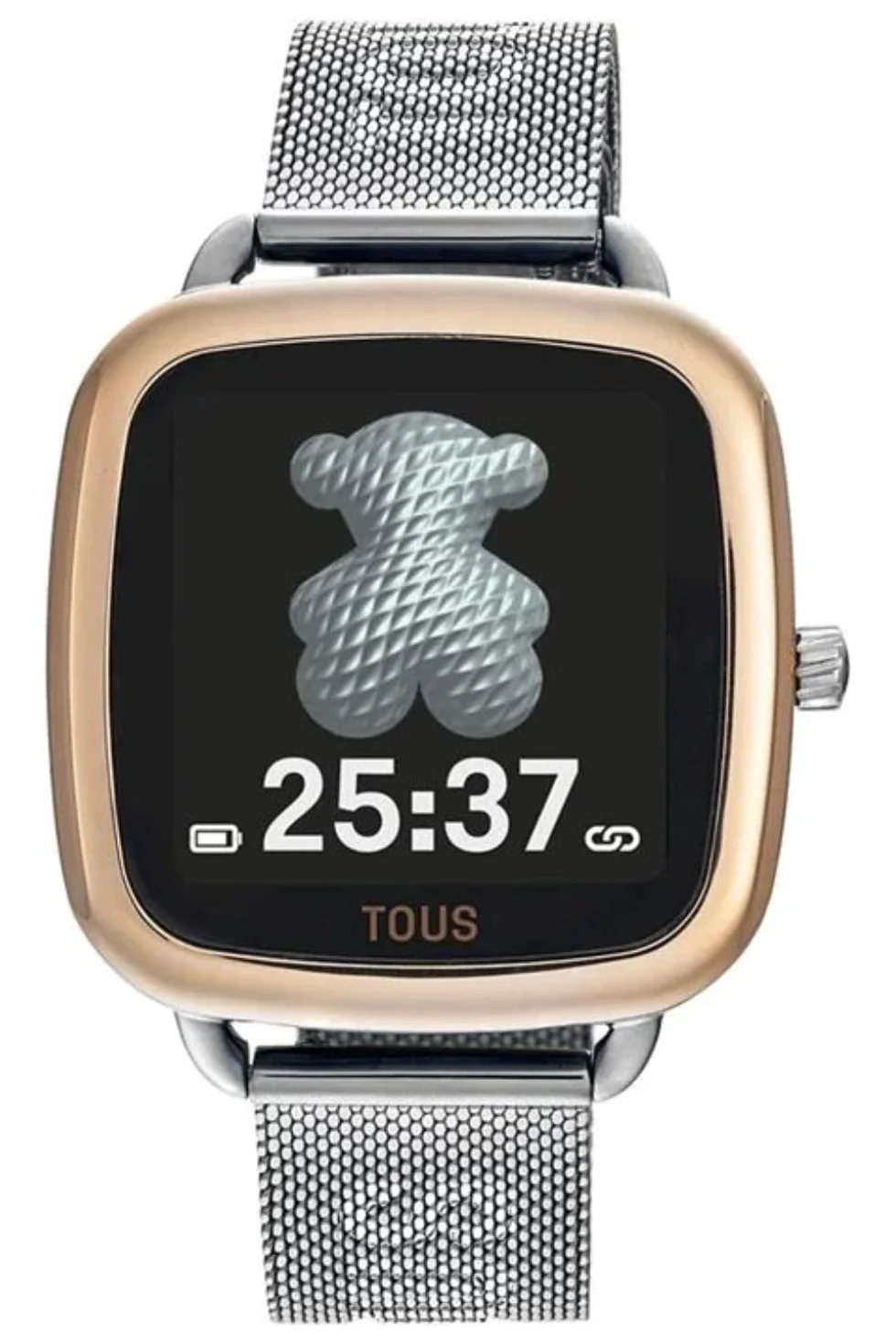 TOUS Reloj Smartwatch 300358085 D-Connect Acero, Klasyczny