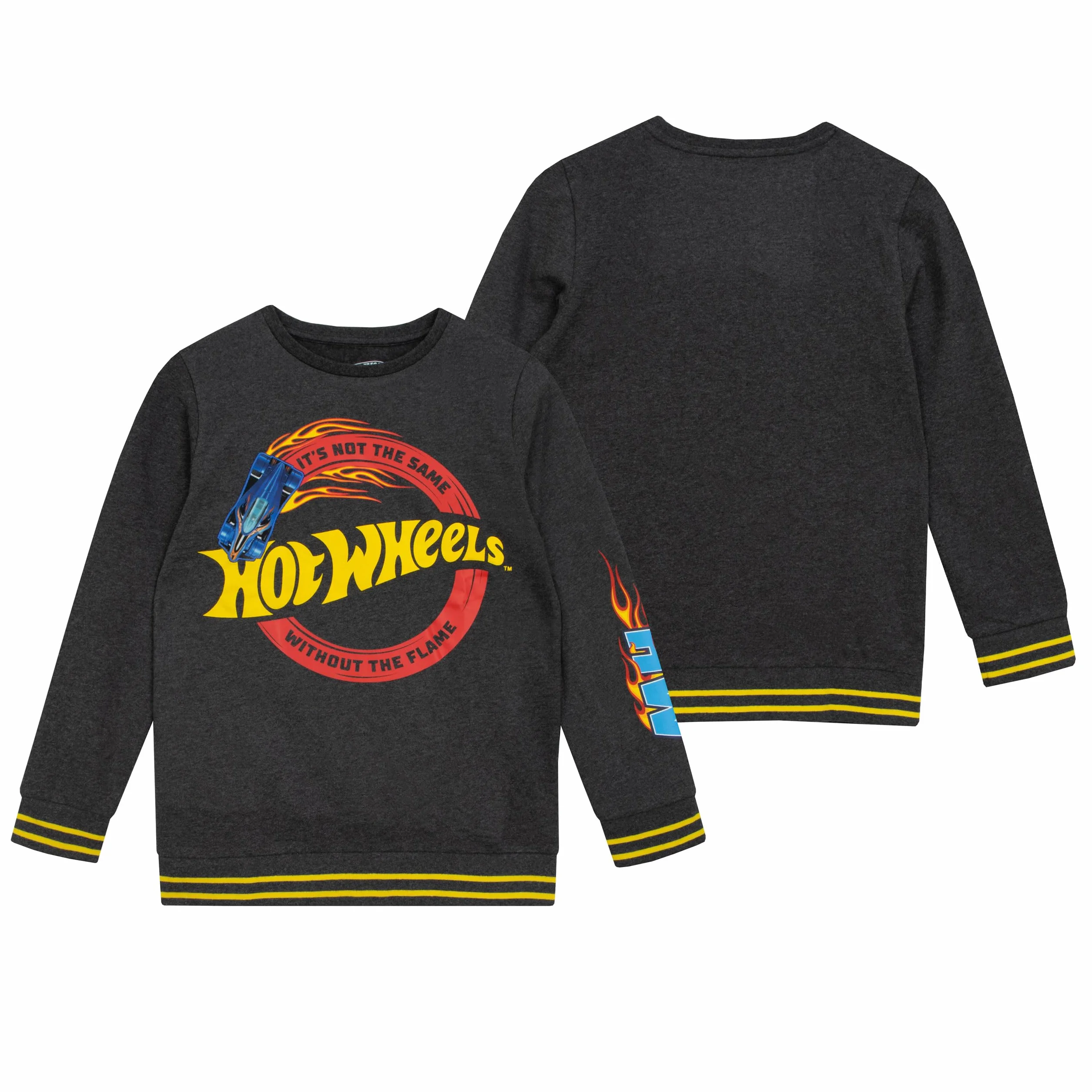 Zestaw swetra i joggerów Hot Wheels | Zestaw bluz i joggerów dla chłopców | Dres wyścigowy dla dzieci | Wiek od 3 do 13 lat