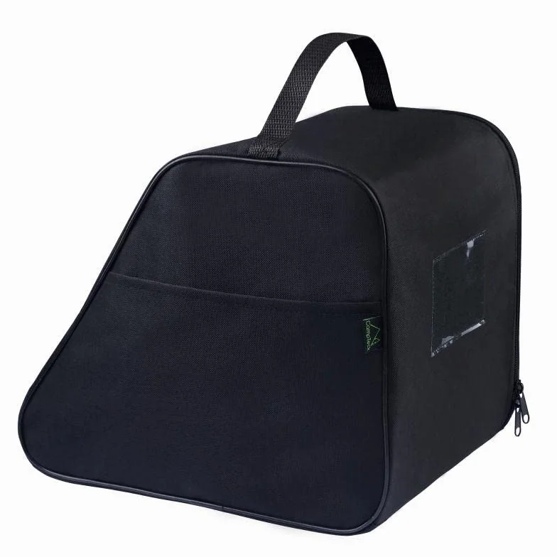 CampTeck U7239 Poliestrowa torba na buty trekkingowe unisex - błotnista, chodzenie, bezpieczeństwo, torba na buty robocze - czarna